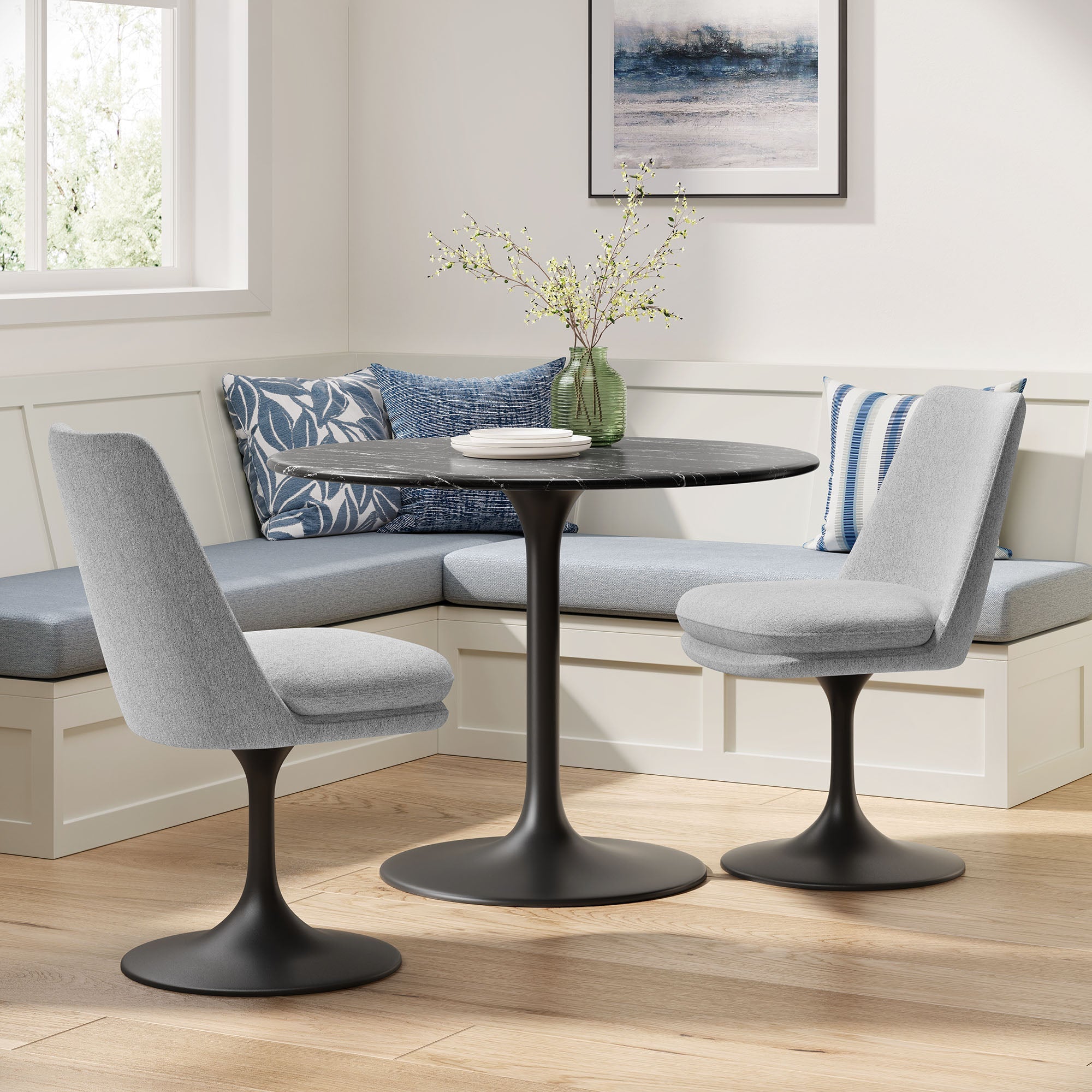 Lippa Swivel Dining Chair by Modway