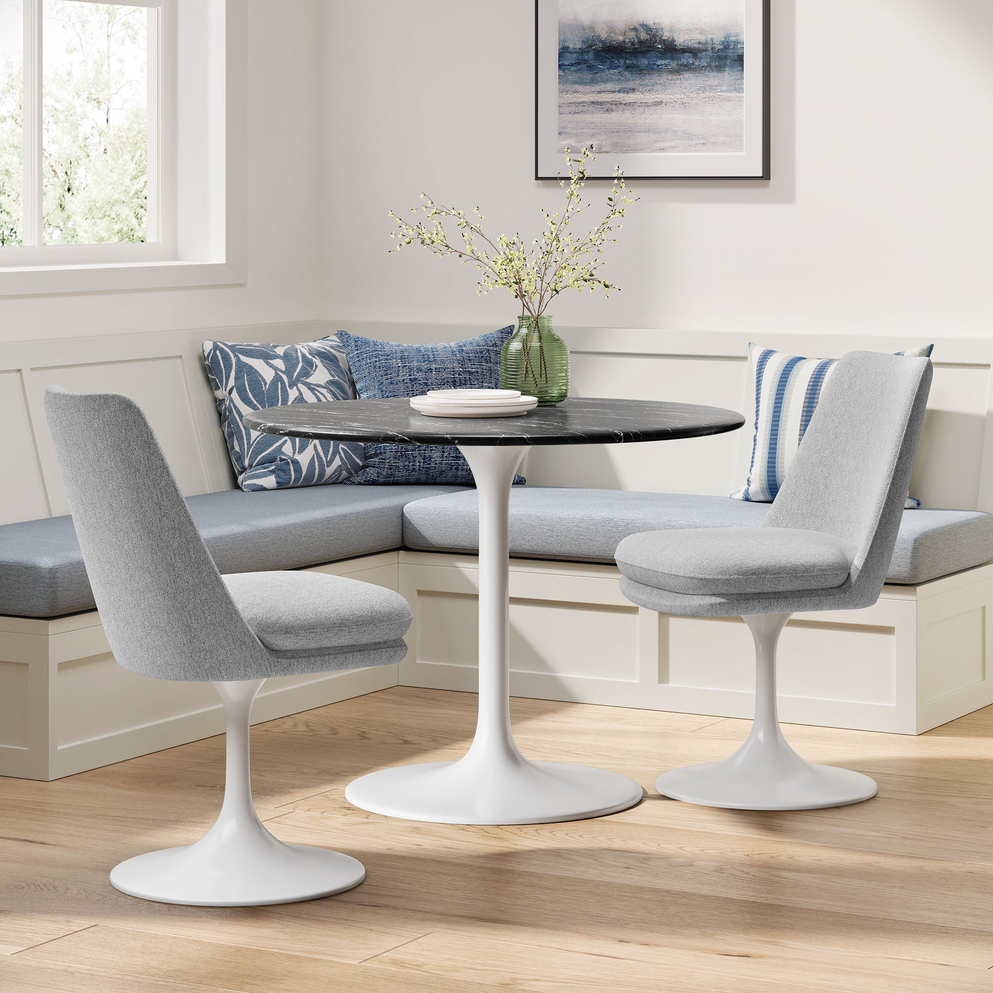 Lippa Swivel Dining Chair by Modway