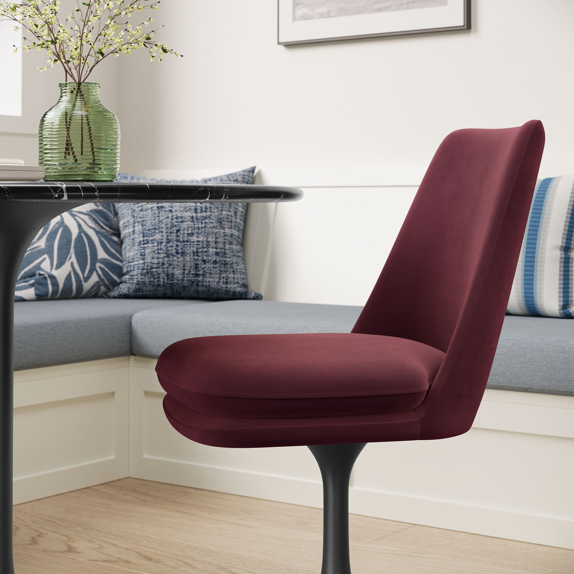 Lippa Swivel Dining Chair by Modway