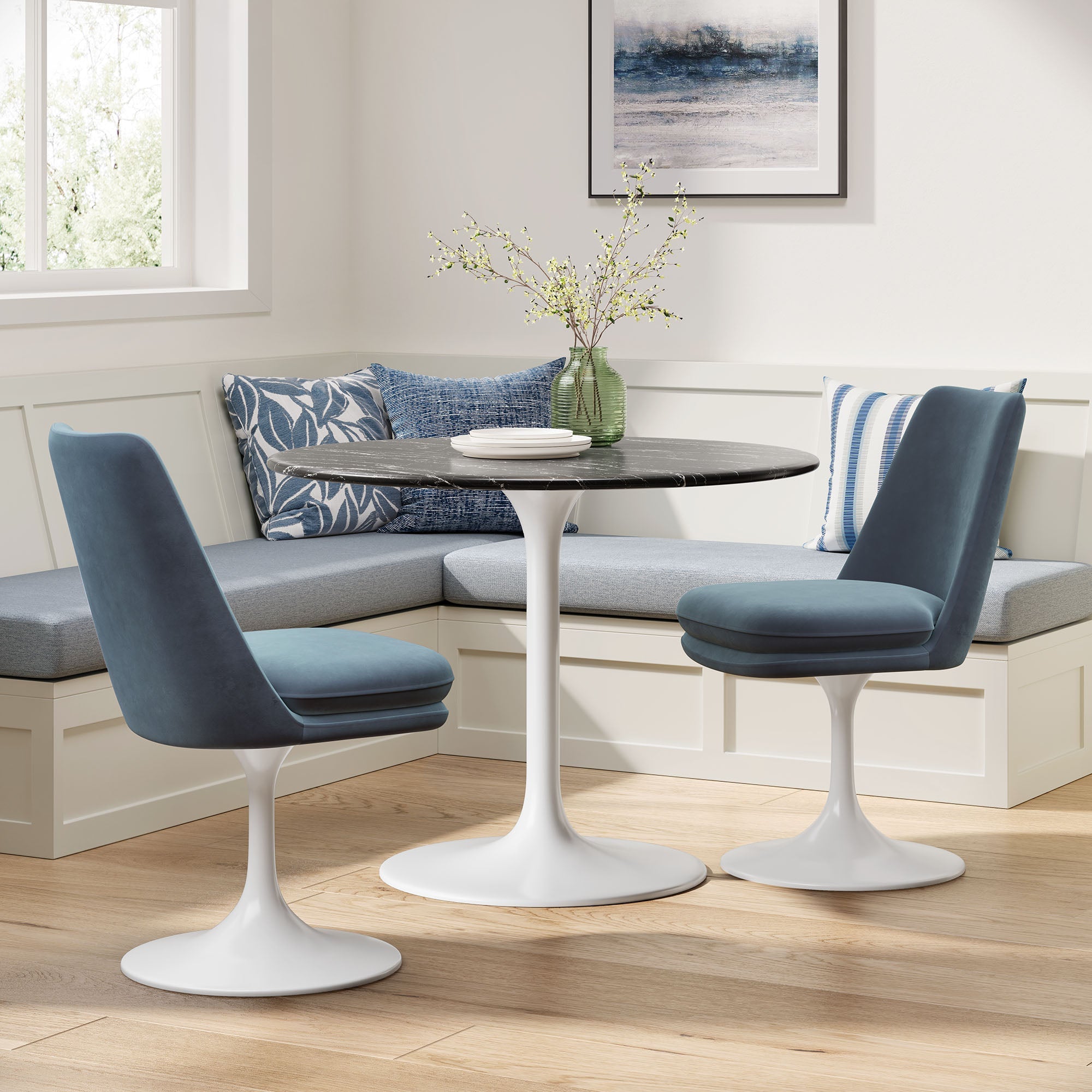 Lippa Swivel Dining Chair by Modway