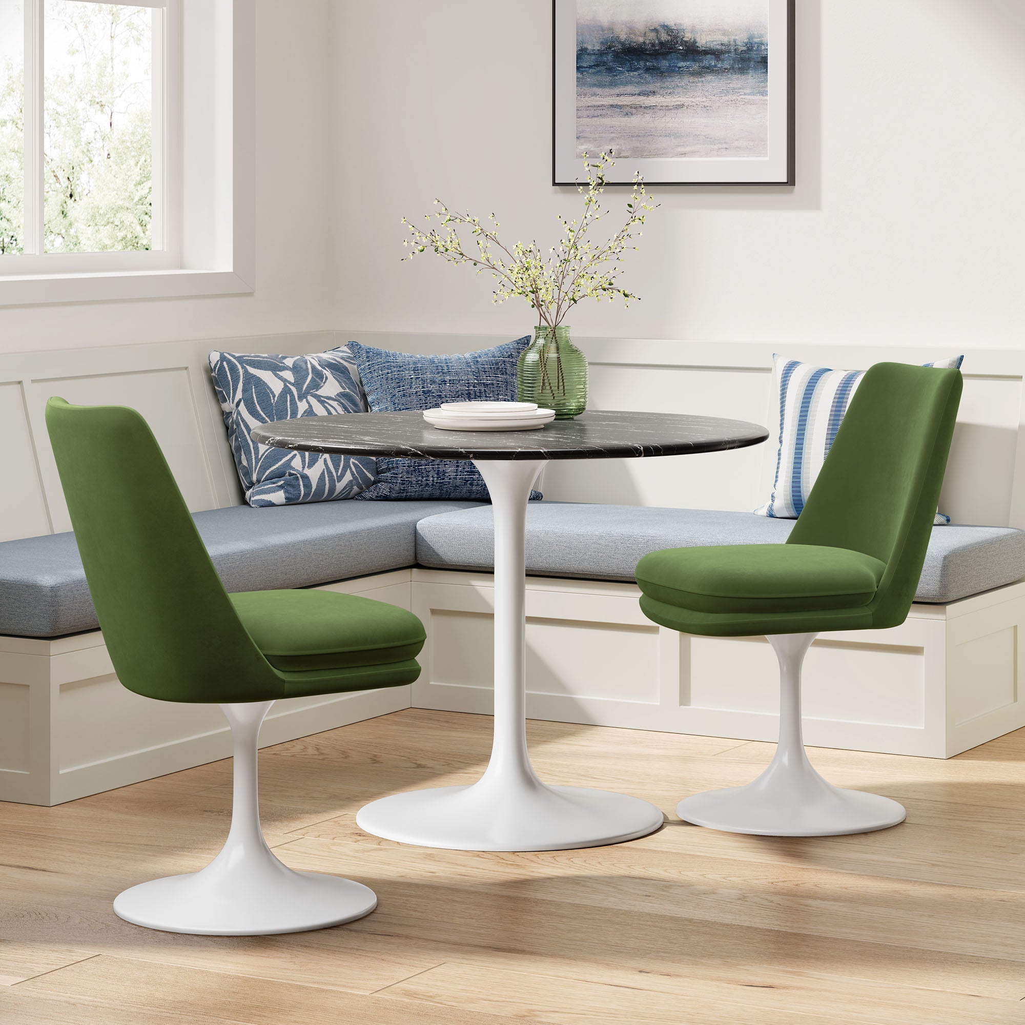 Lippa Swivel Dining Chair by Modway