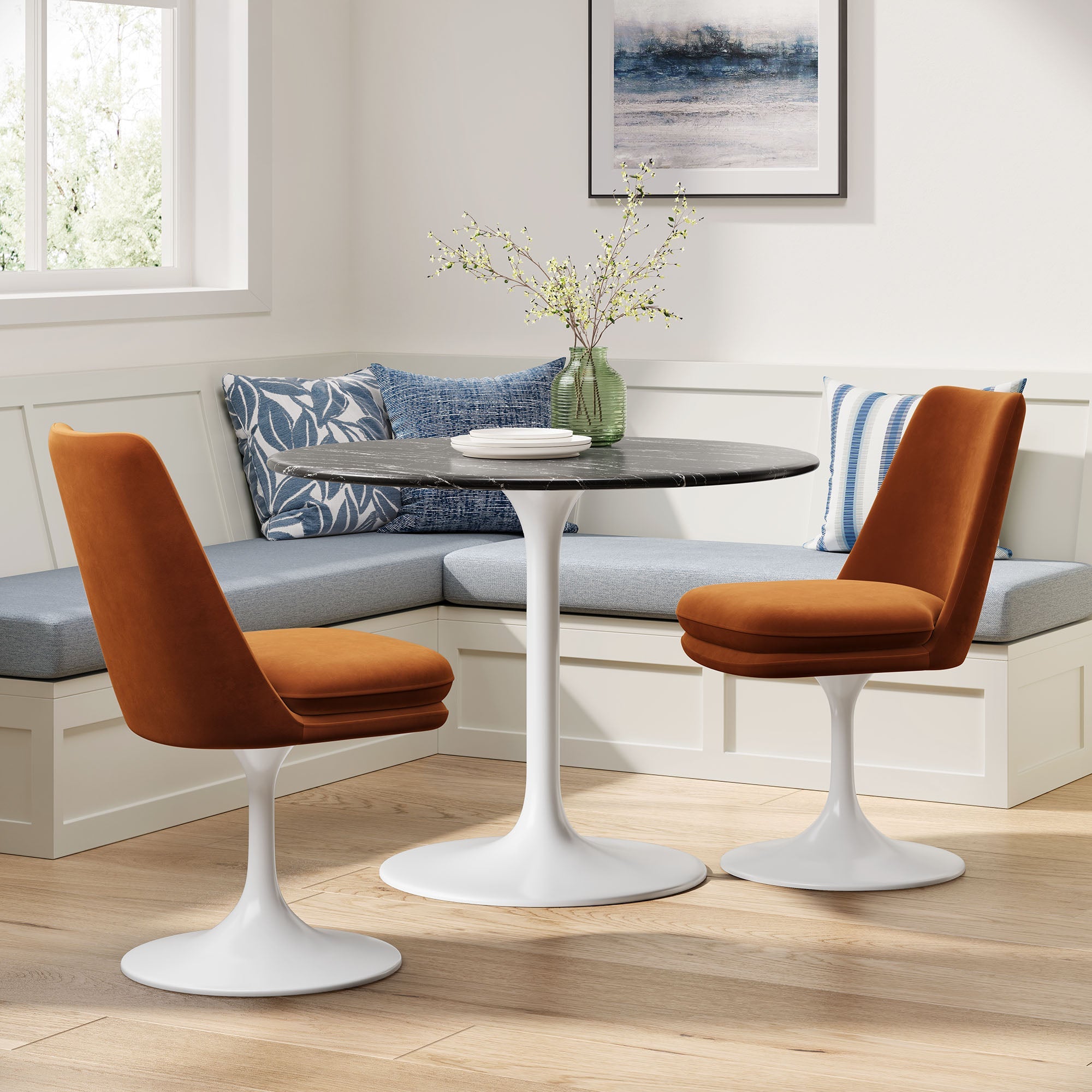 Lippa Swivel Dining Chair by Modway