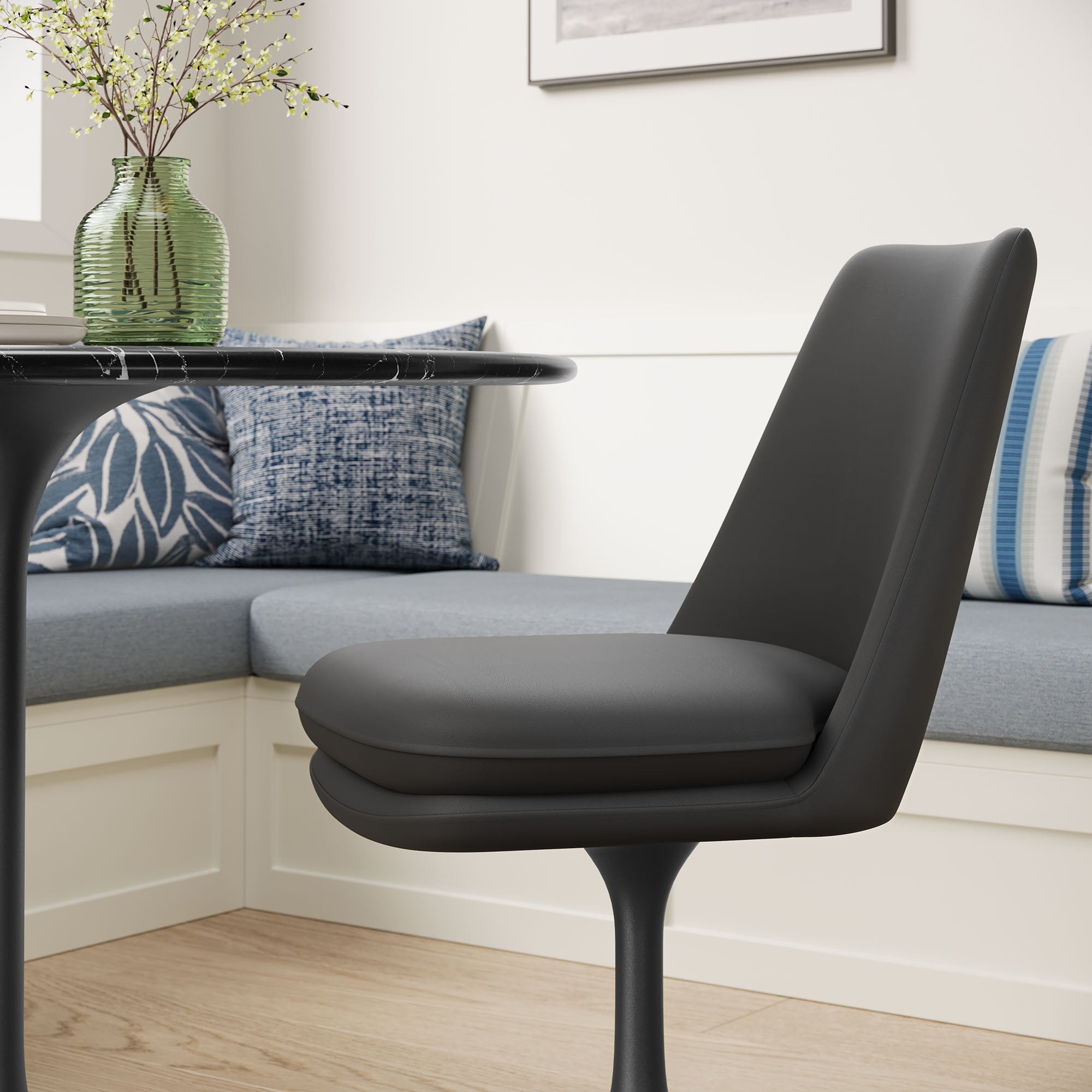 Lippa Swivel Dining Chair by Modway