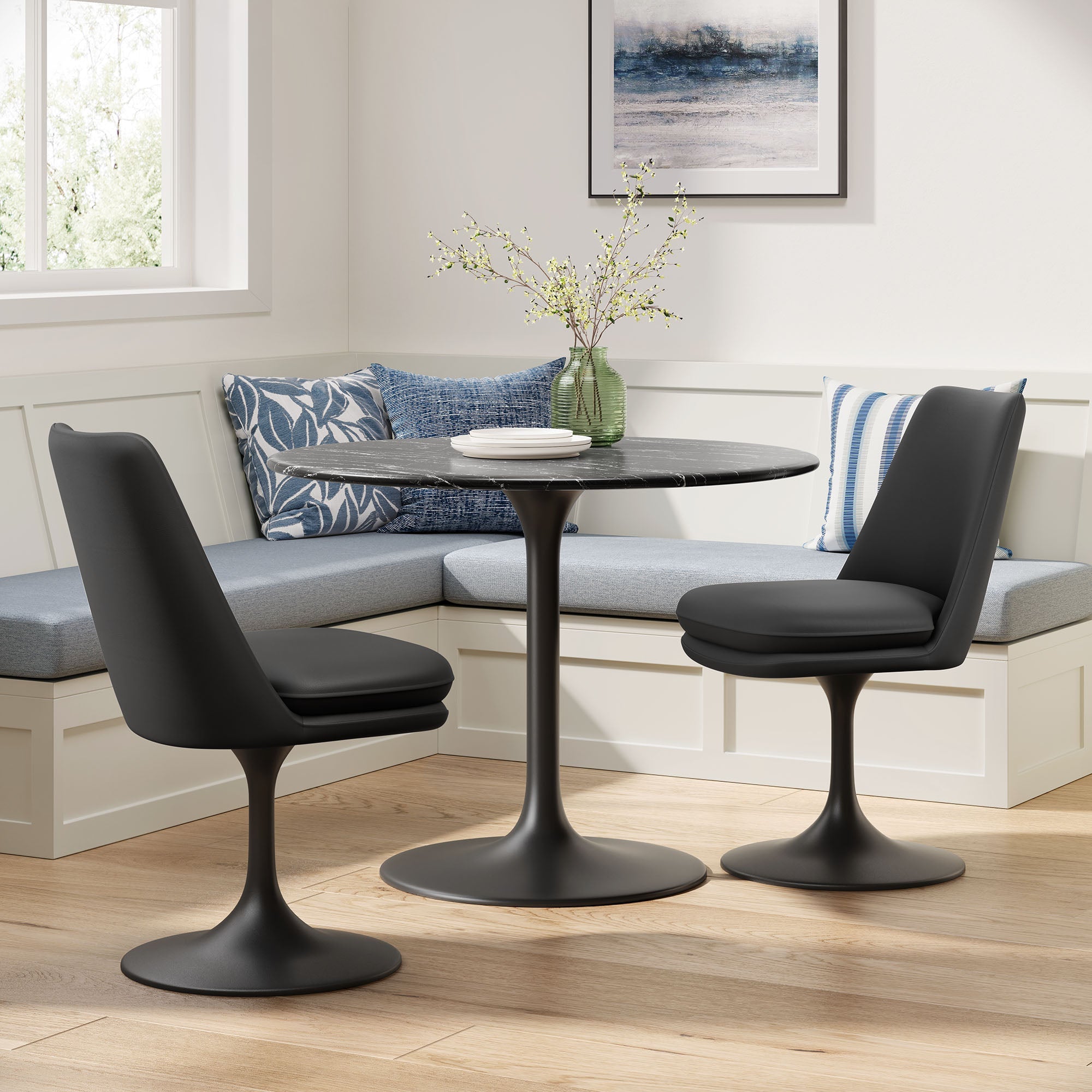 Lippa Swivel Dining Chair by Modway
