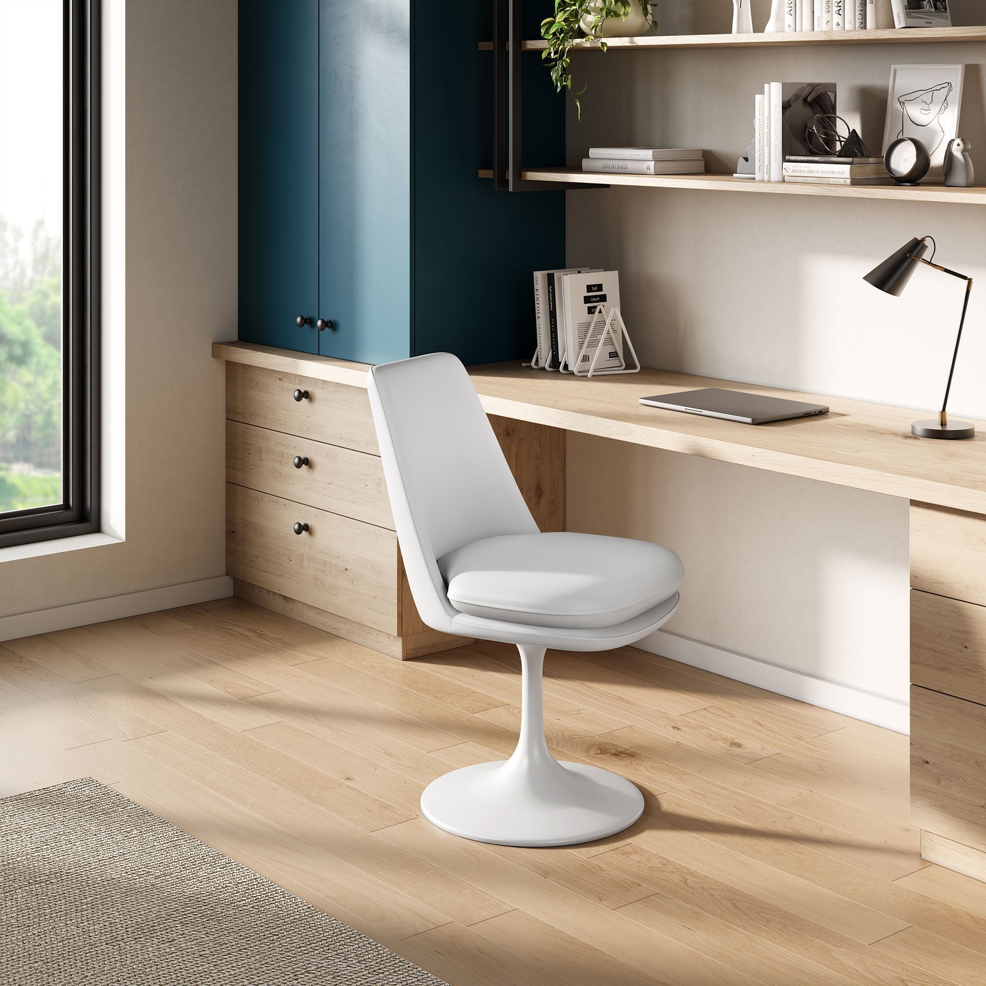 Lippa Swivel Dining Chair by Modway