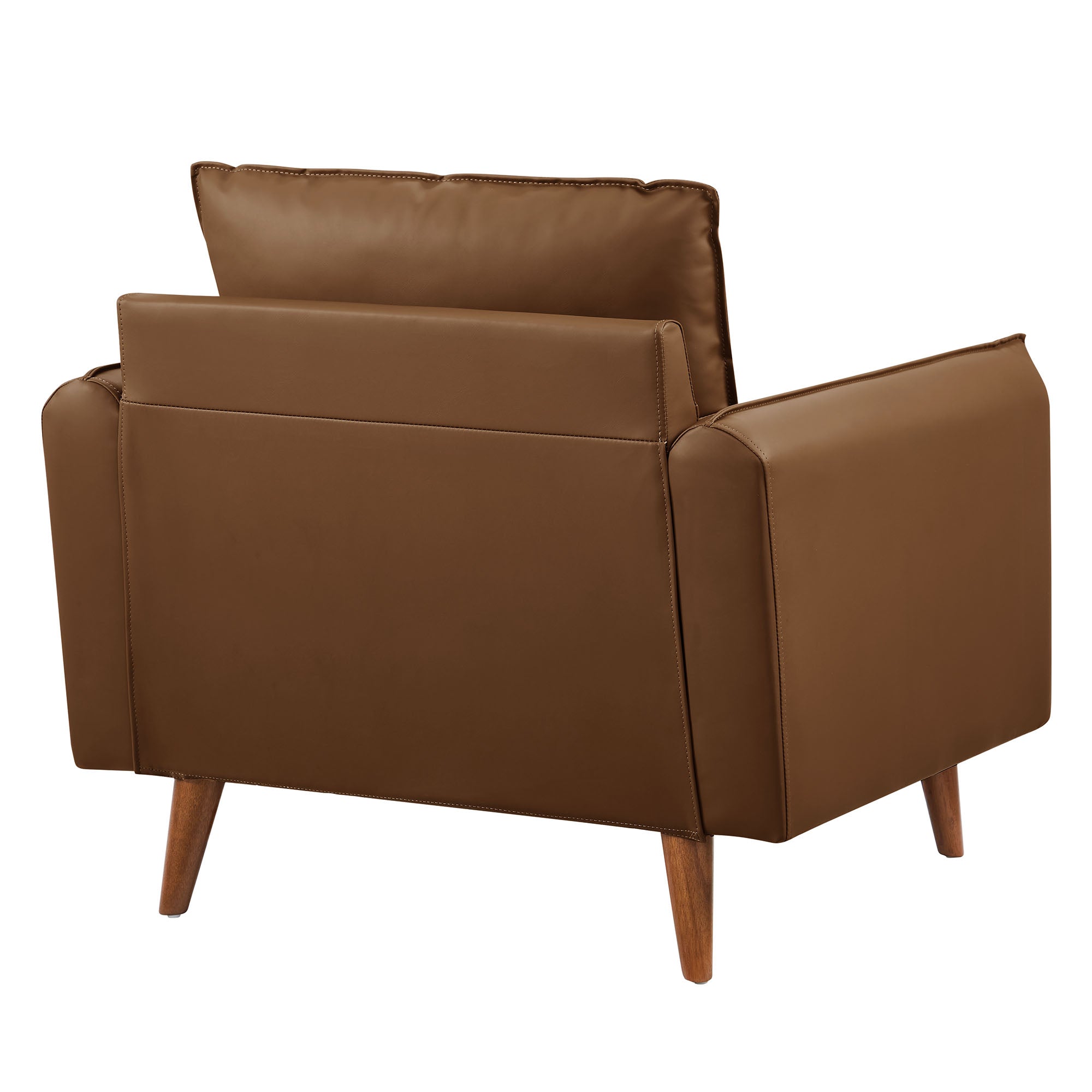 Revive Upholstered Vegan Leather Accent Armchair by Modway