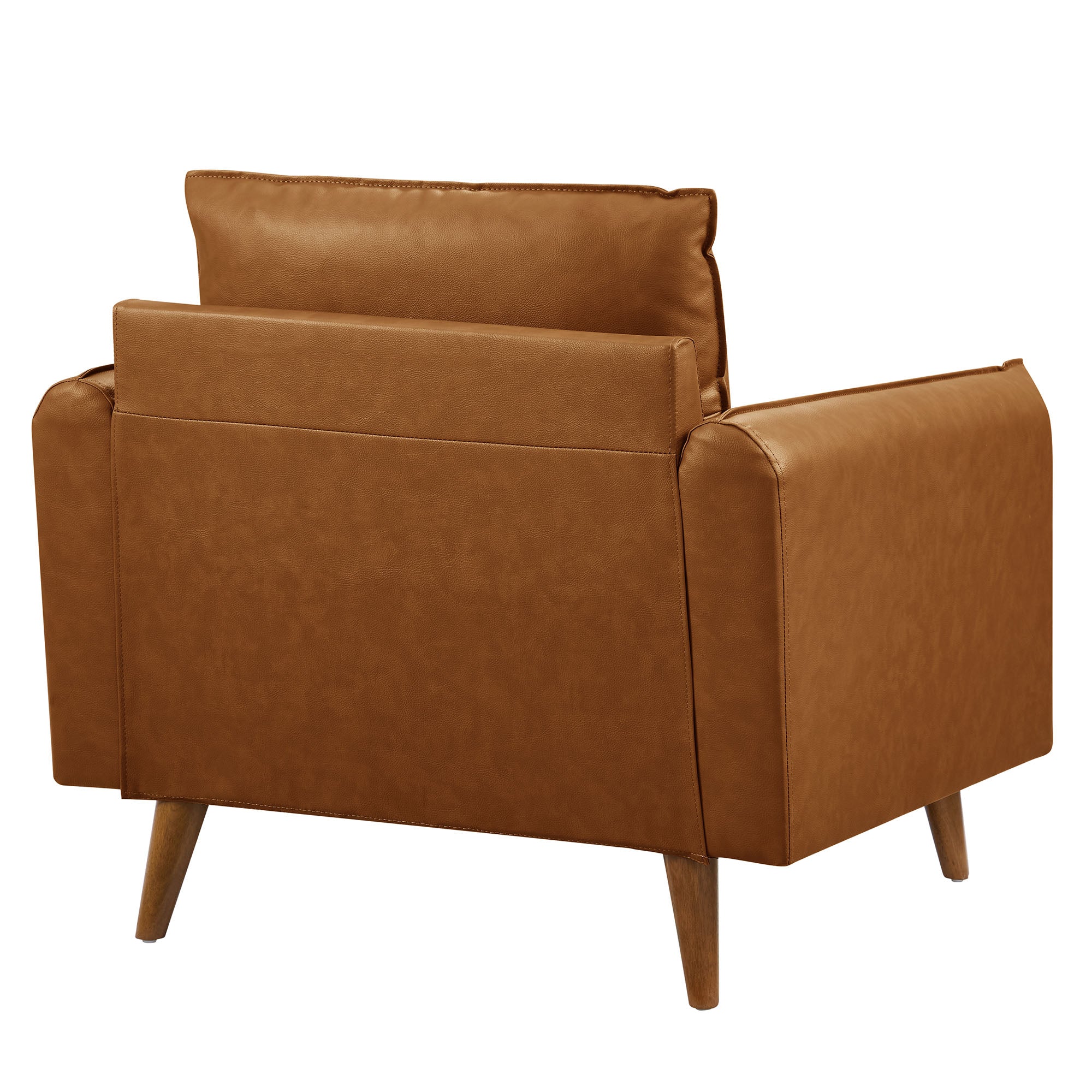 Revive Upholstered Vegan Leather Accent Armchair by Modway