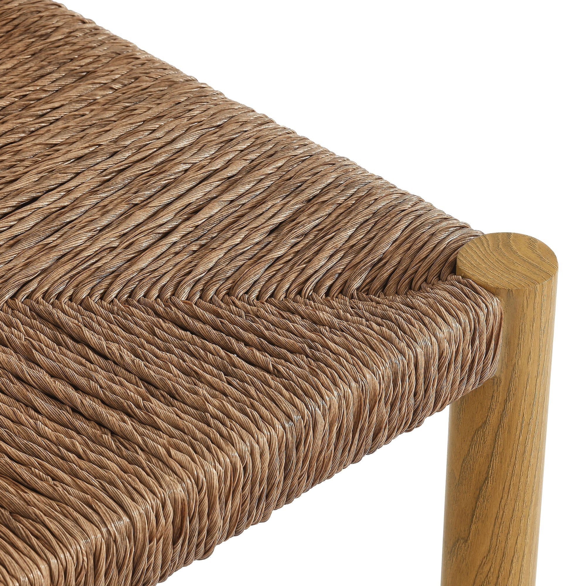 Parkland Outdoor Patio Rattan and Aluminum Counter Stools Set of 2 by Modway