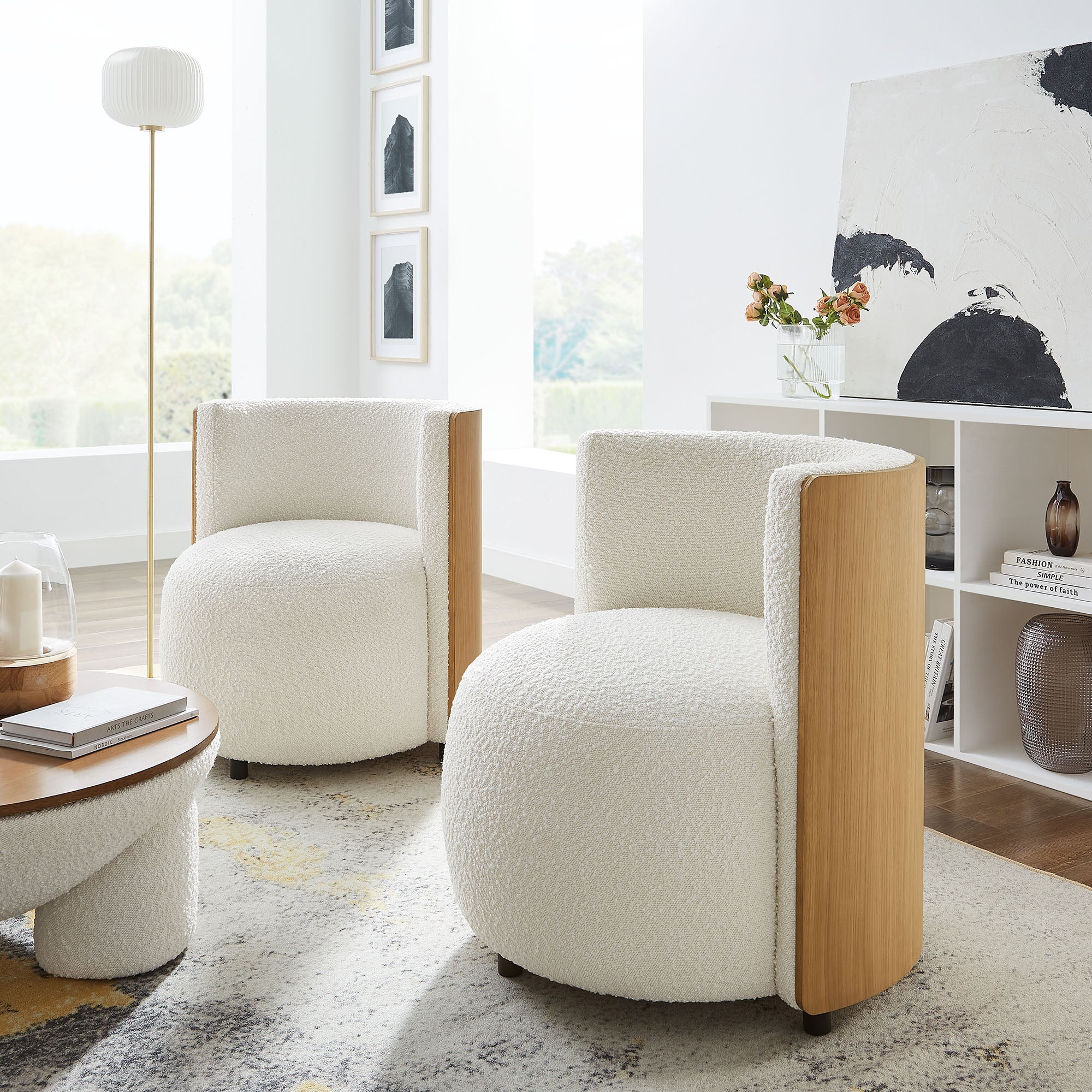 Solis Boucle Accent Chair by Modway