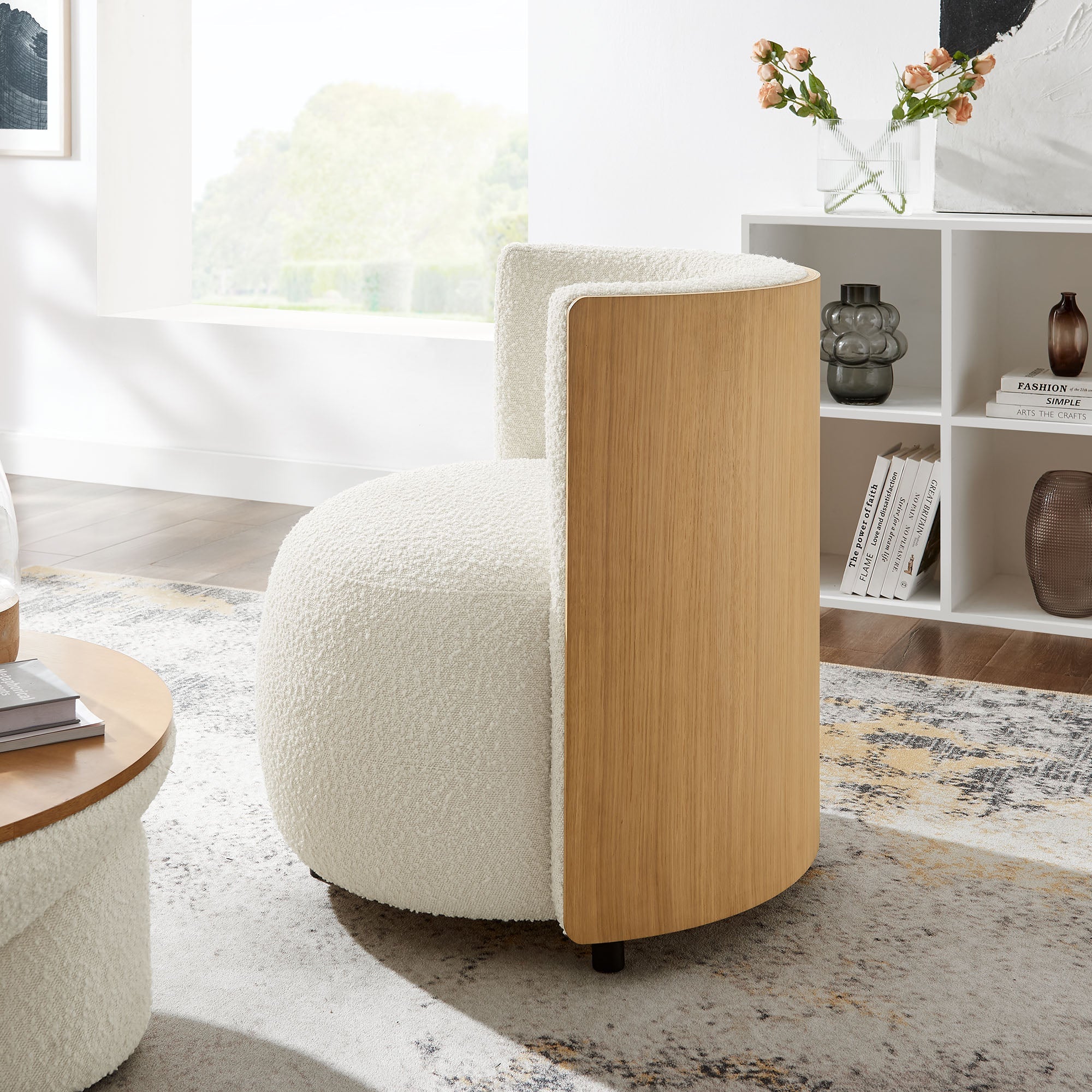 Solis Boucle Accent Chair by Modway