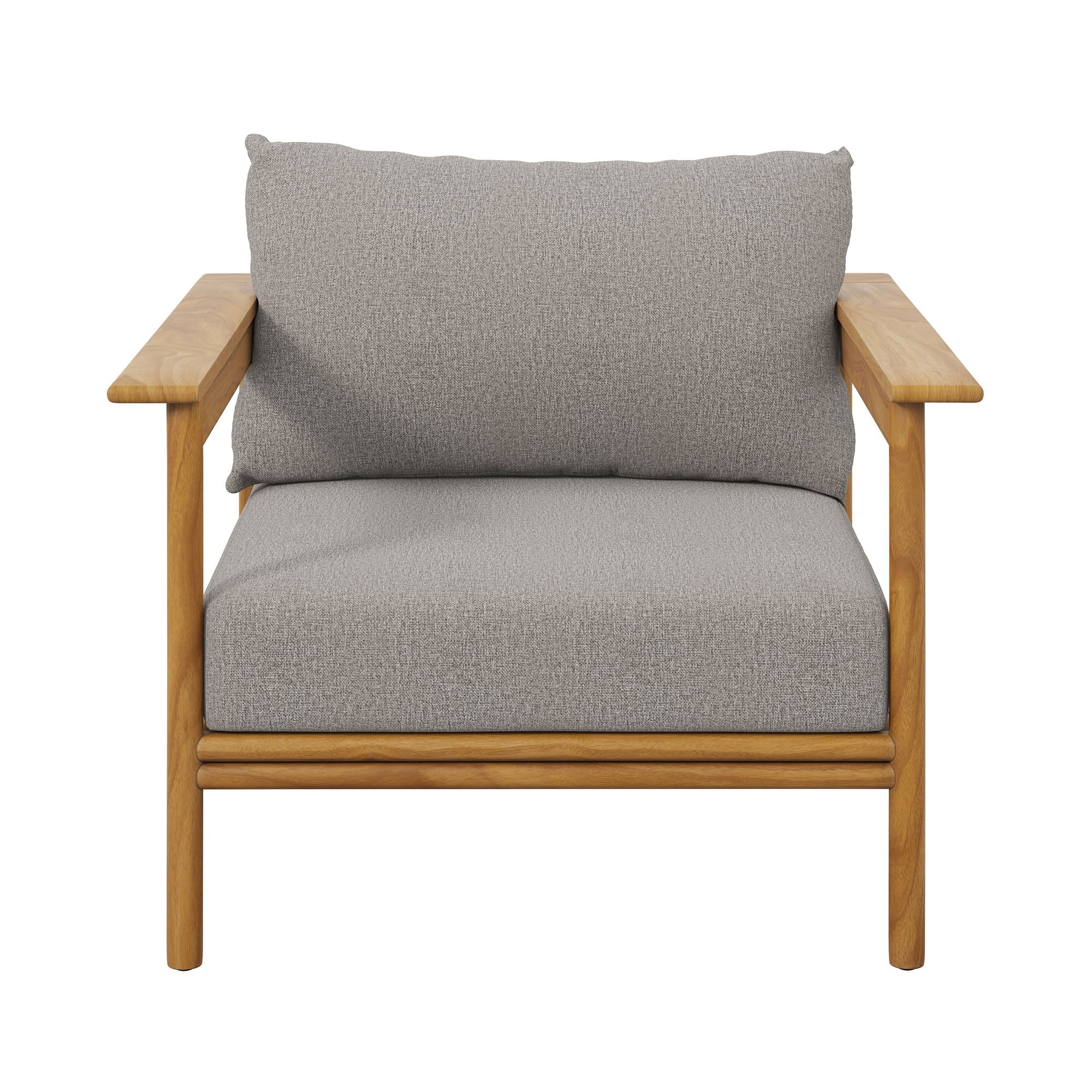 Wren Outdoor Patio Teak Wood Armchair by Modway