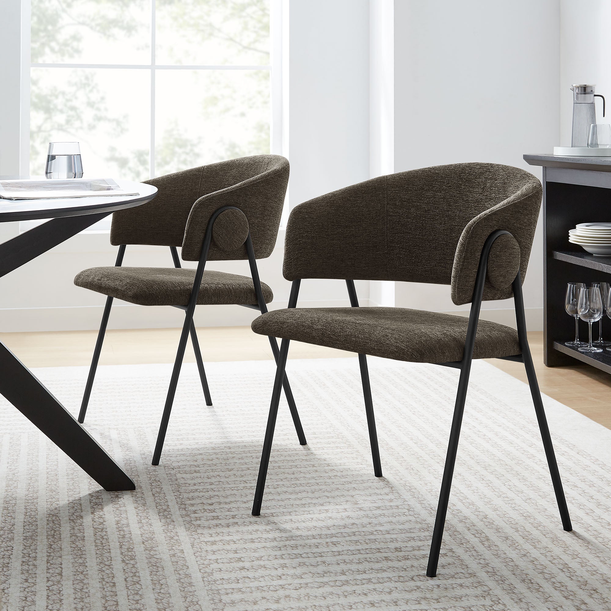 Nella Dining Chair Set of 2 by Modway