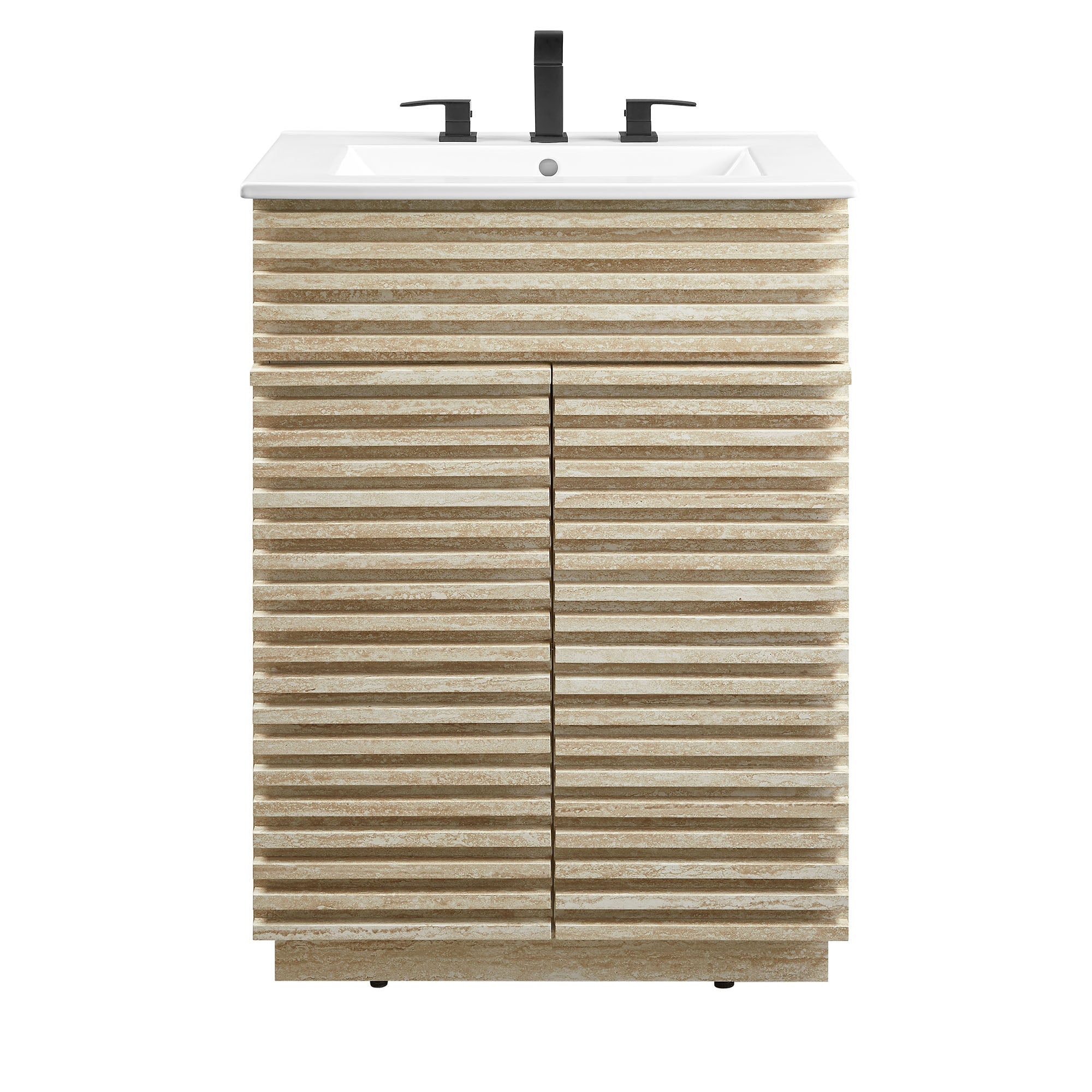 Render 18" and 24" Bathroom Vanities with White Basin Included by Modway