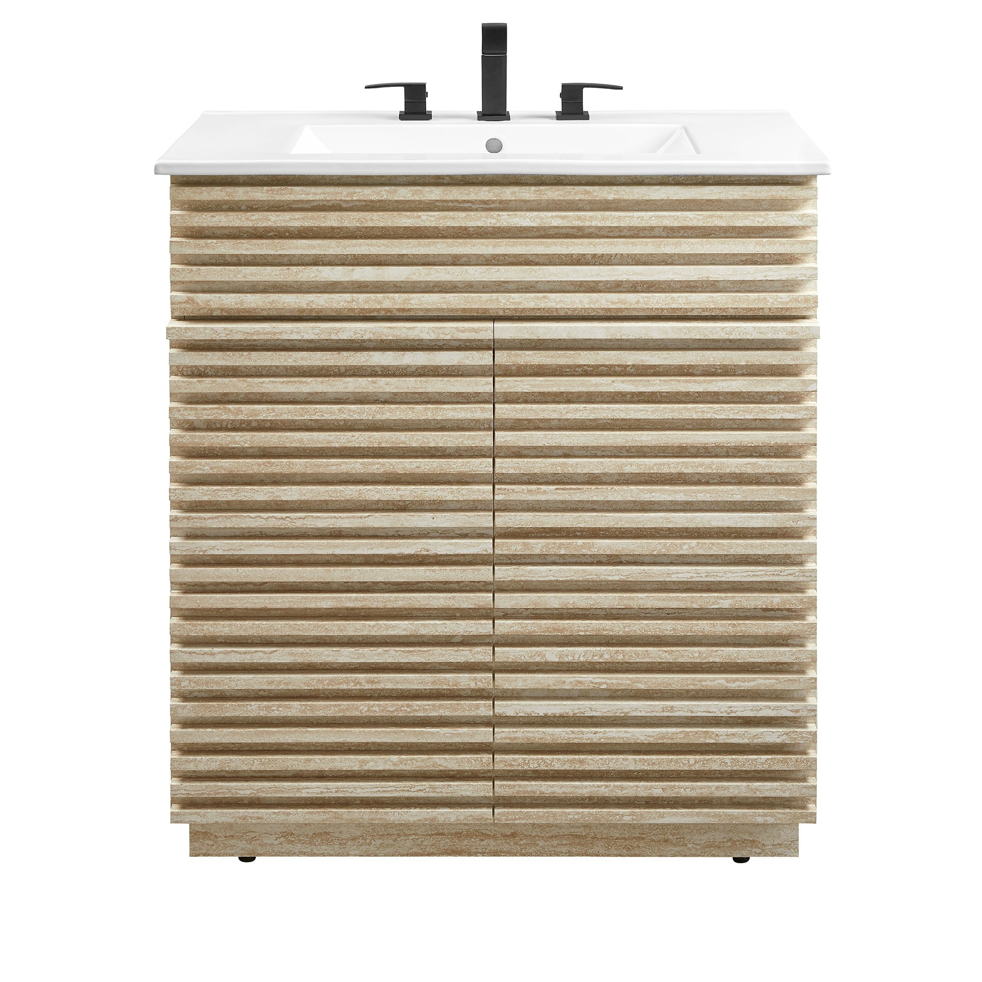 Render 30" and 36" Bathroom Vanities with White Basin Included by Modway