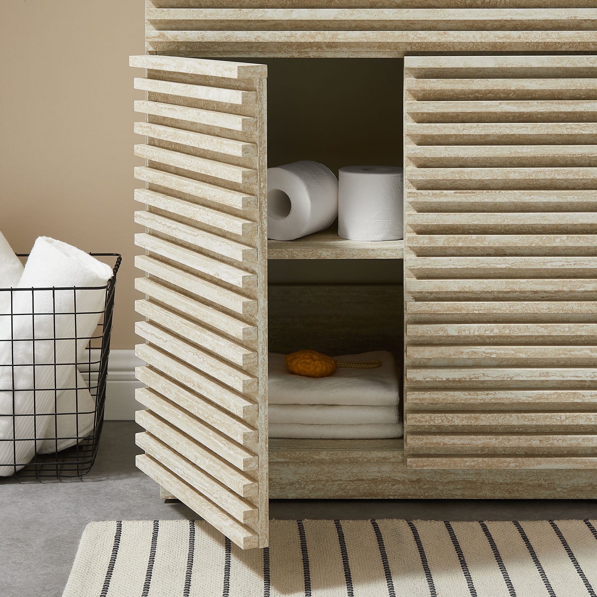Render 30" and 36" Bathroom Vanities with White Basin Included by Modway
