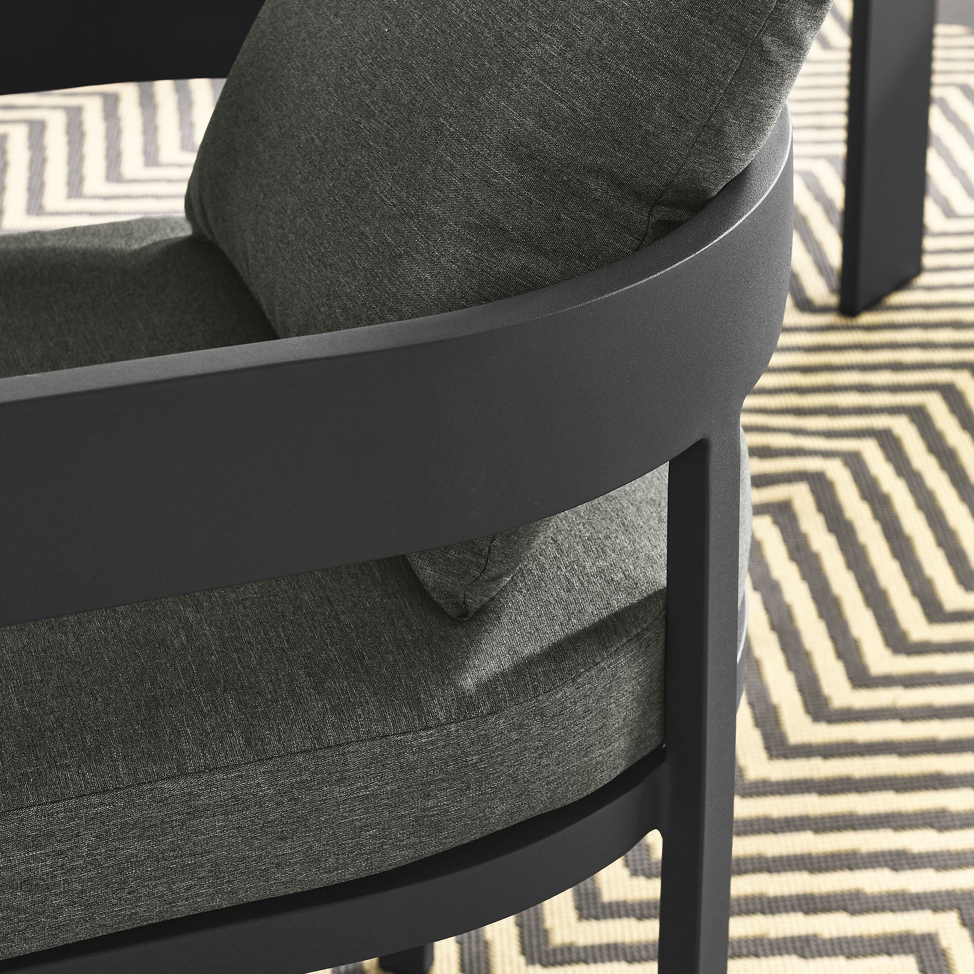 Tahoe Outdoor Patio Aluminum Dining Chair by Modway