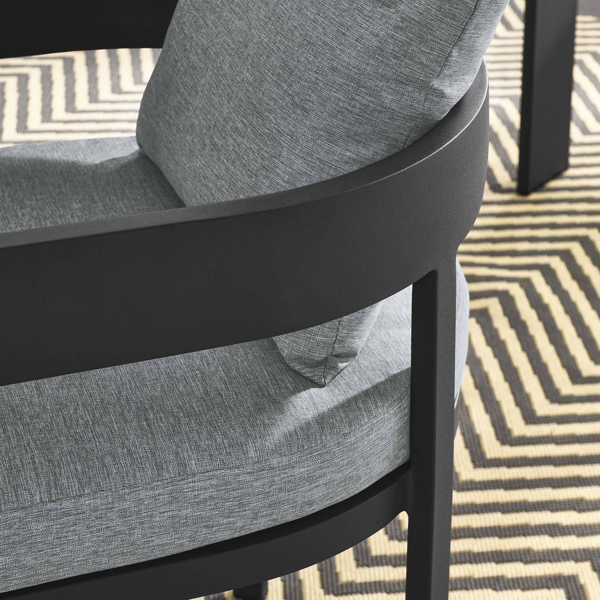 Tahoe Outdoor Patio Aluminum Dining Chair by Modway