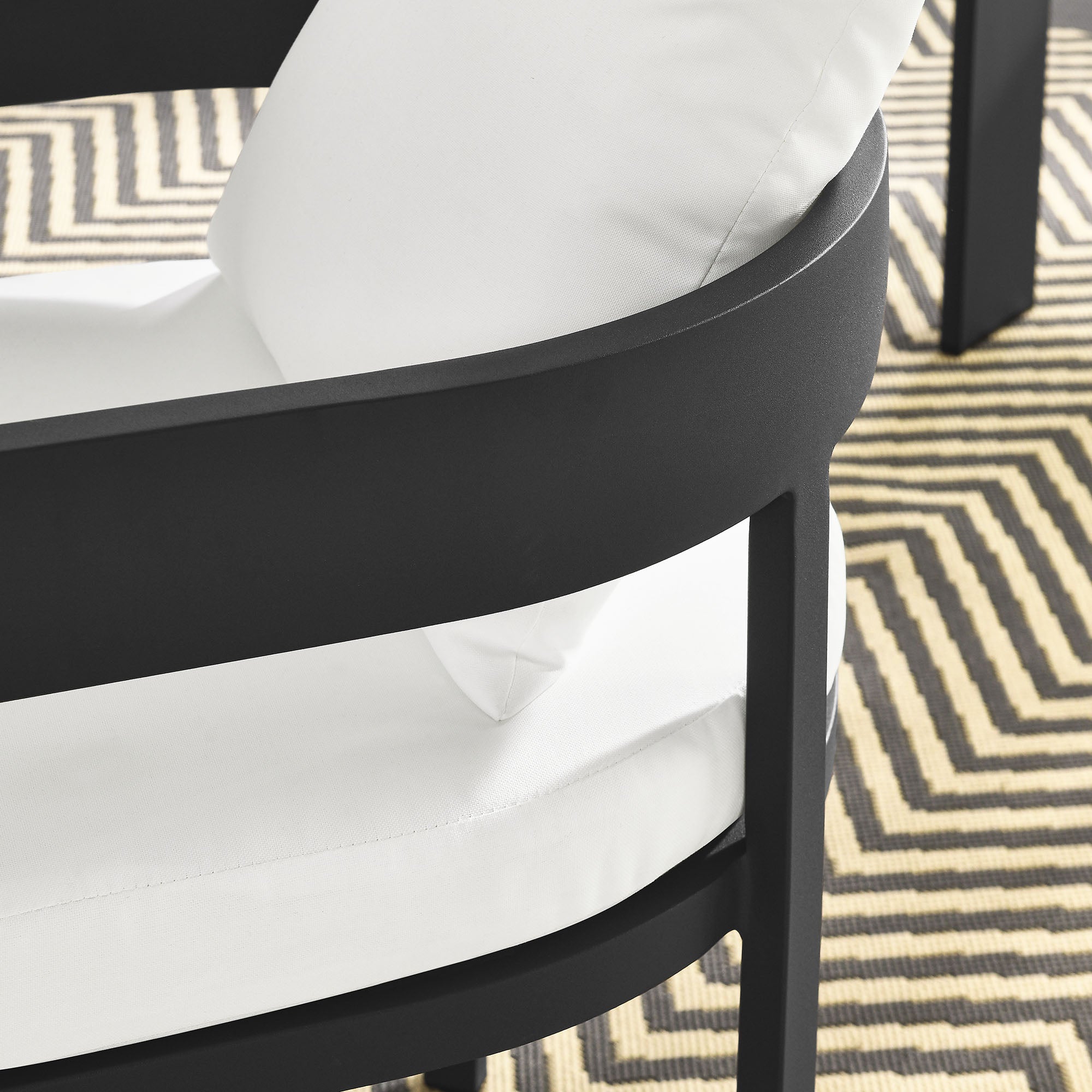 Tahoe Outdoor Patio Aluminum Dining Chair by Modway