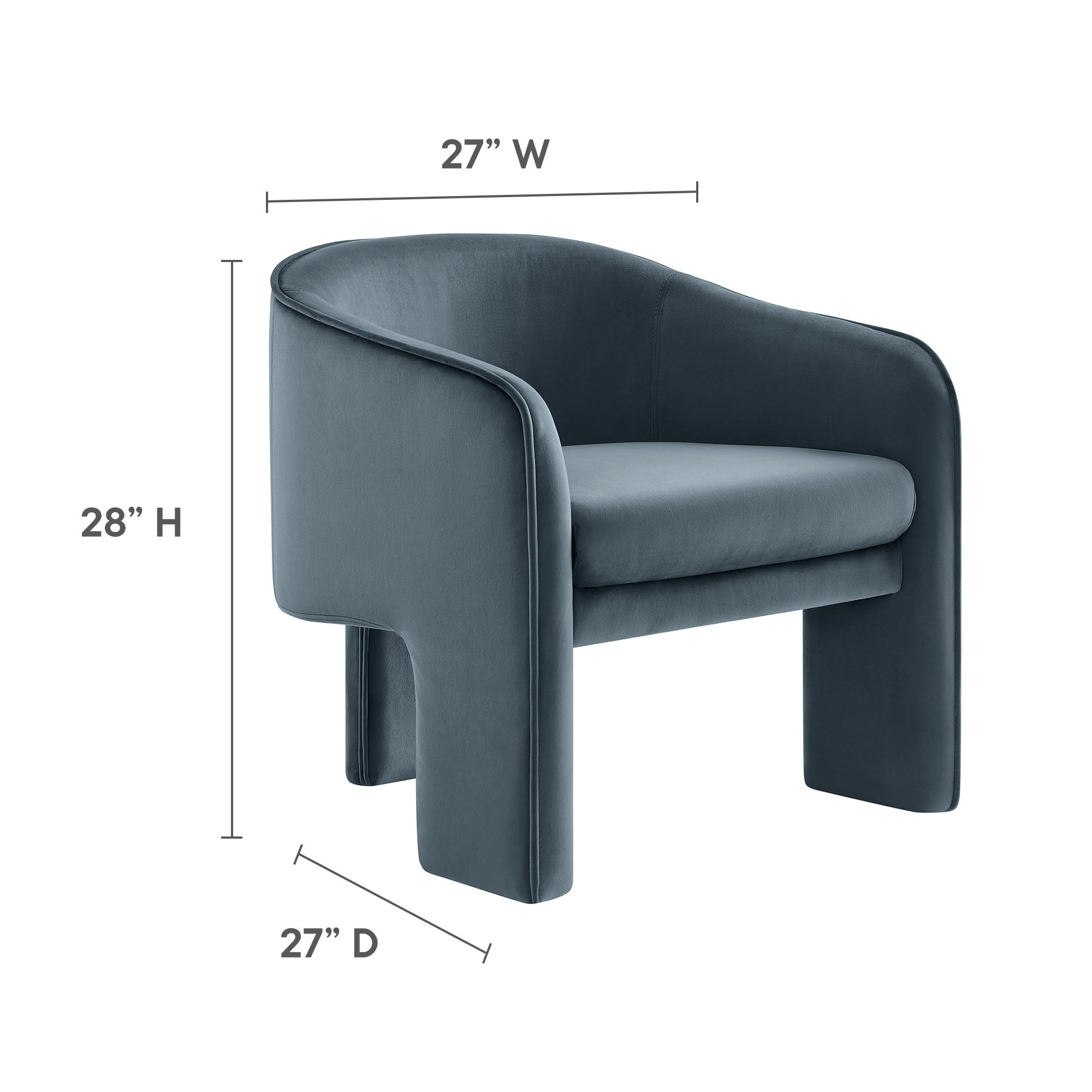 Greer Barrel Accent Chair by Modway