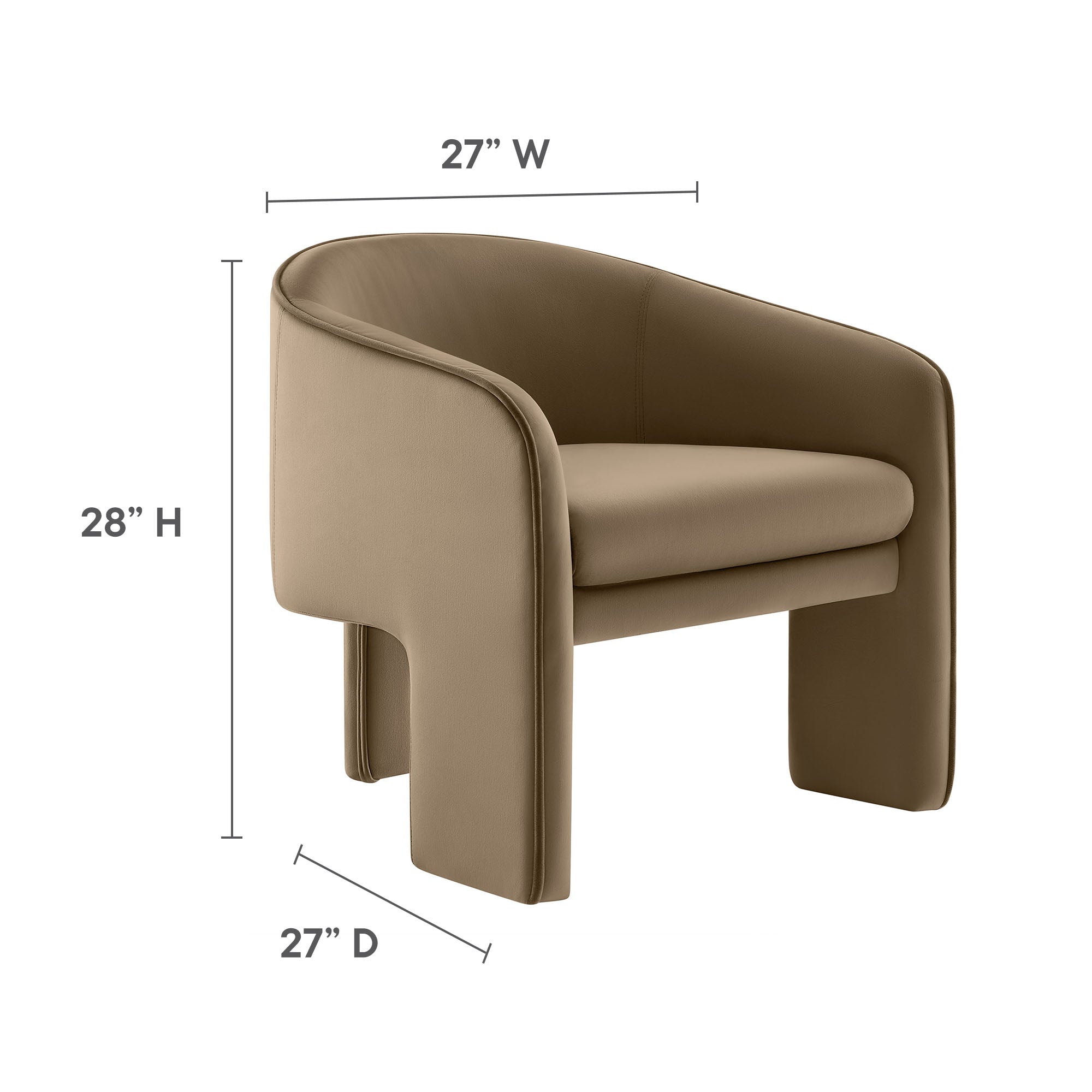 Greer Barrel Accent Chair by Modway