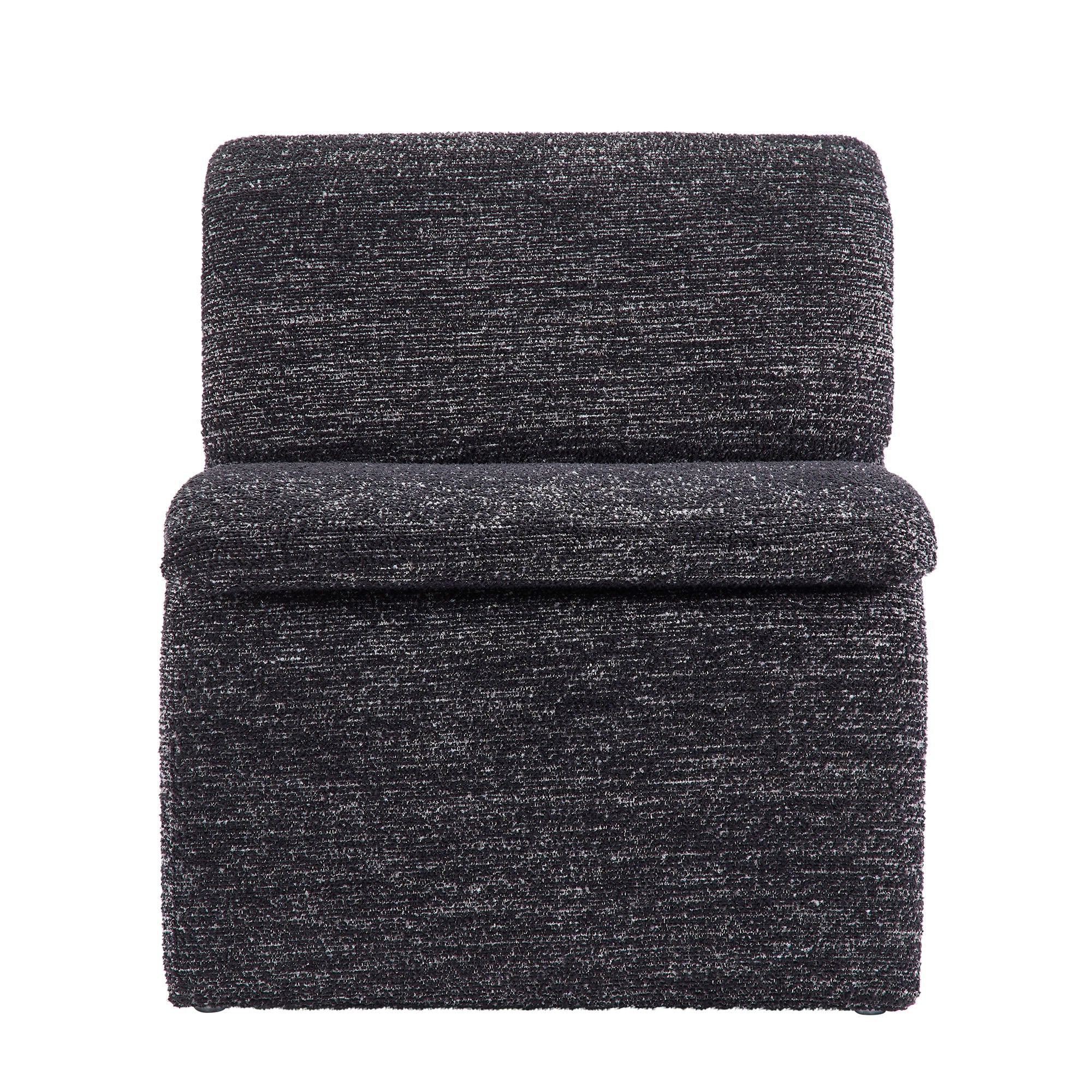 Dune Boucle Upholstered Armless Accent Chair by Modway