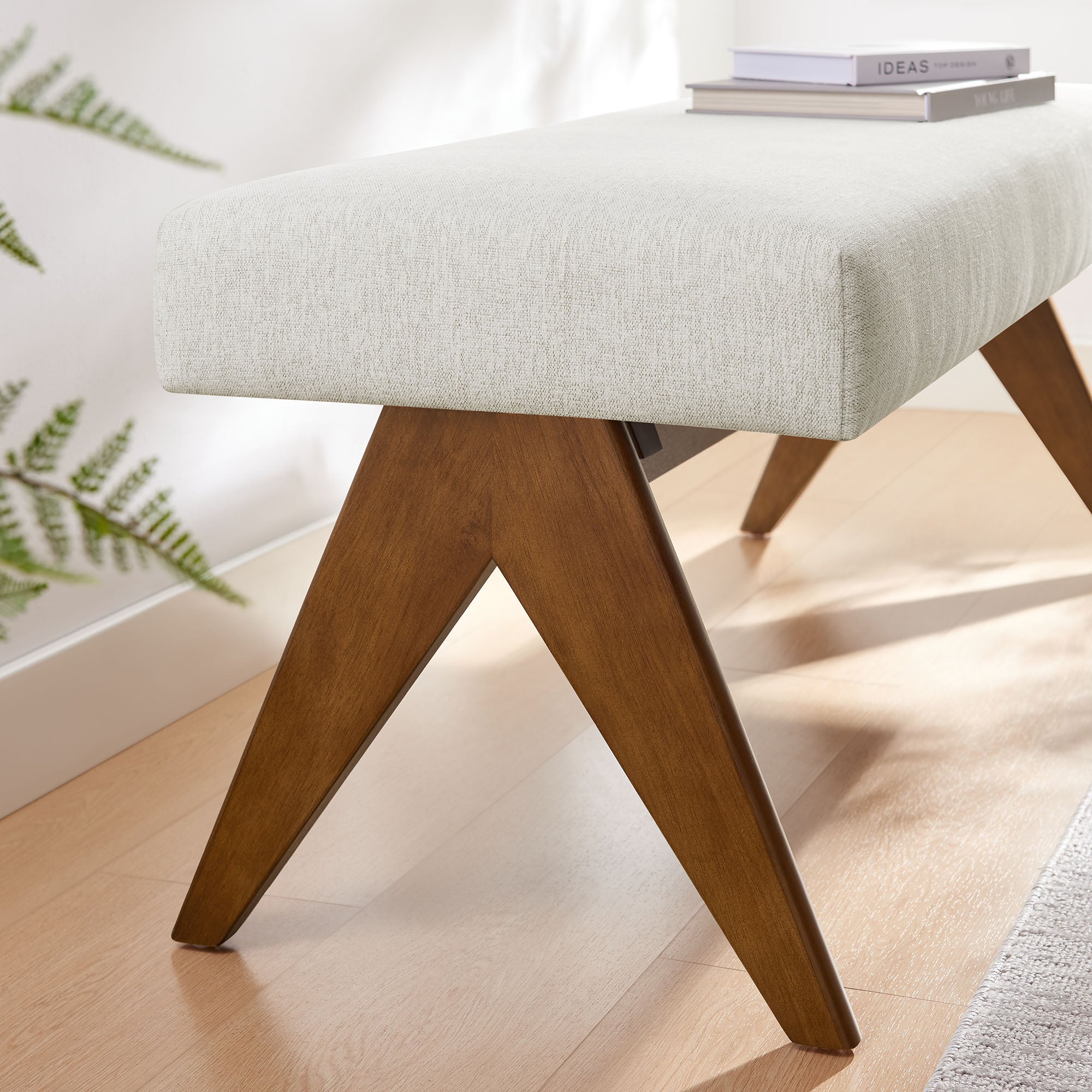 Lyra Upholstered Bench by Modway