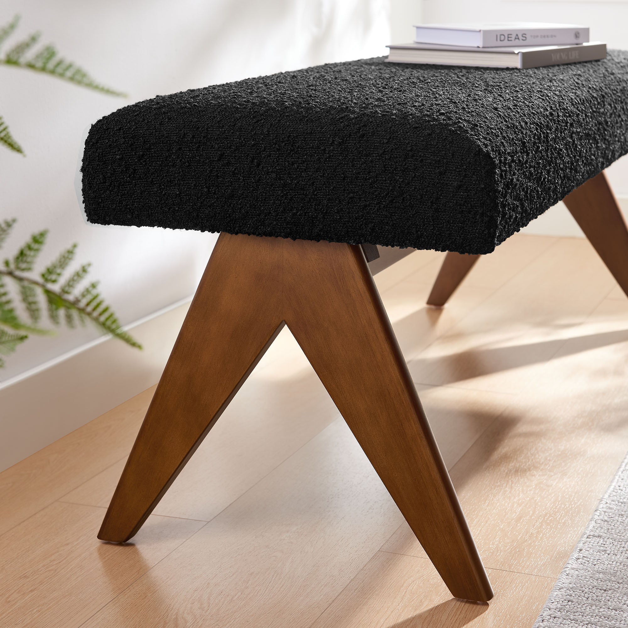 Lyra Upholstered Bench by Modway