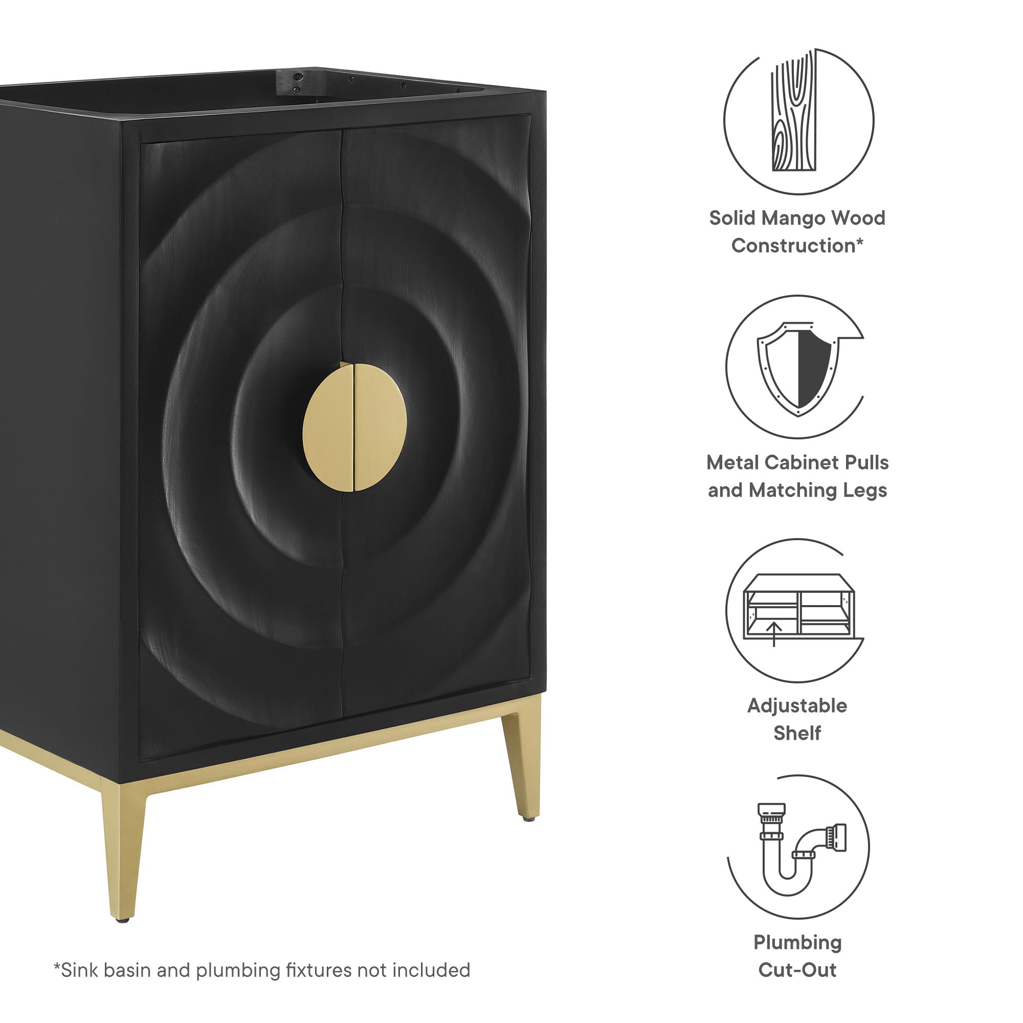 Beau 24" Bathroom Vanity Cabinet by Modway