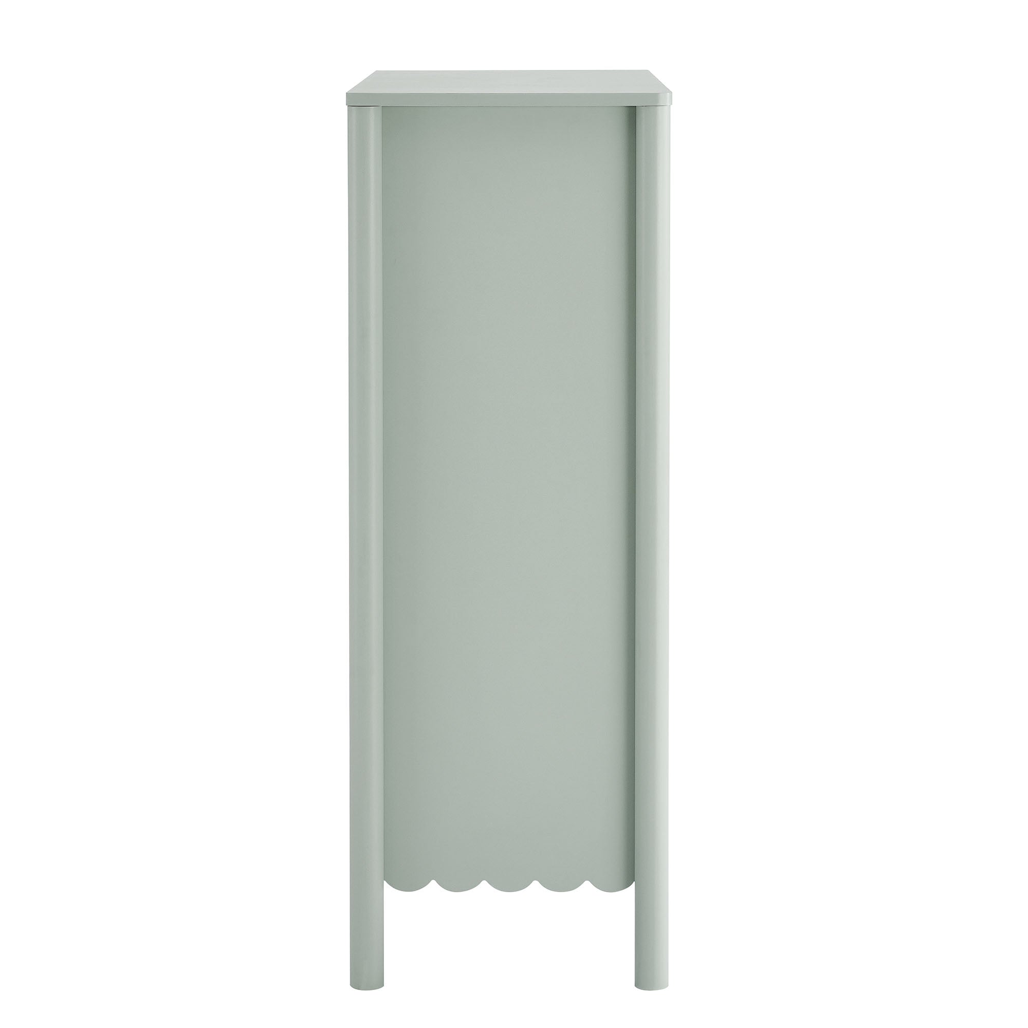 Emmeline Scalloped 5-Drawer Chest by Modway