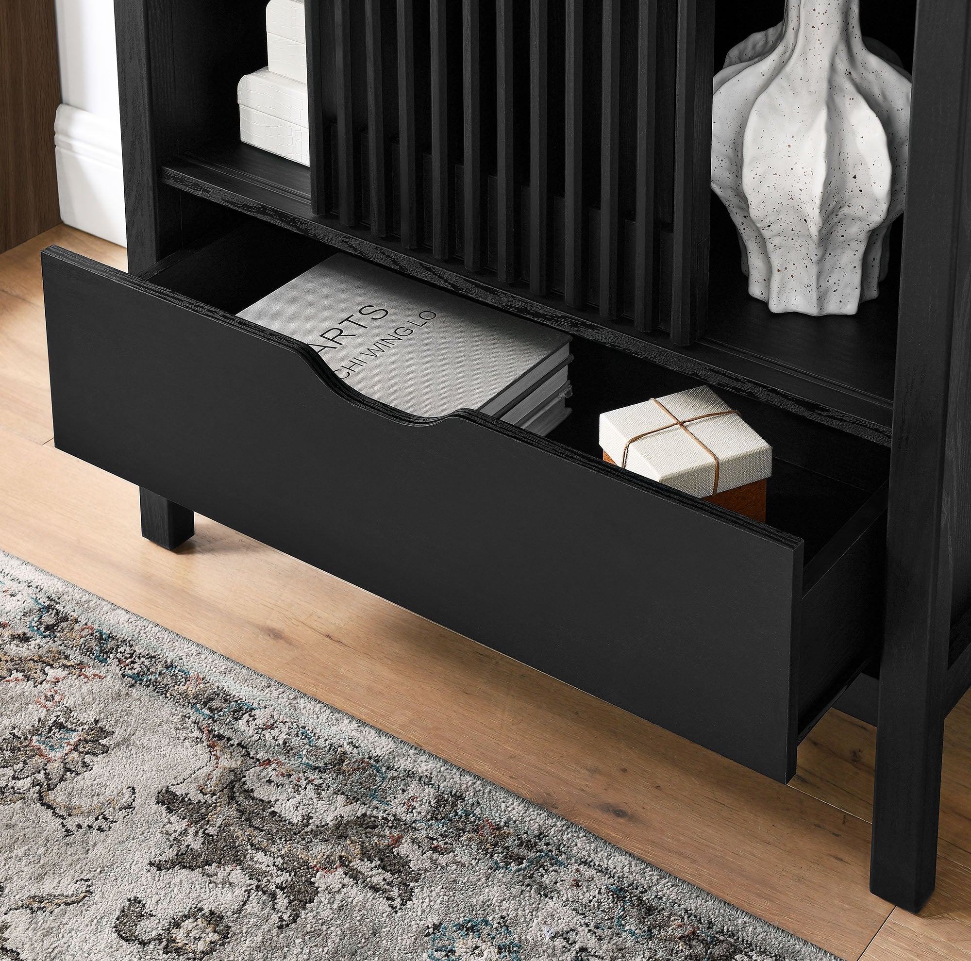 Vaughn 71" Arched Storage Display Cabinet by Modway