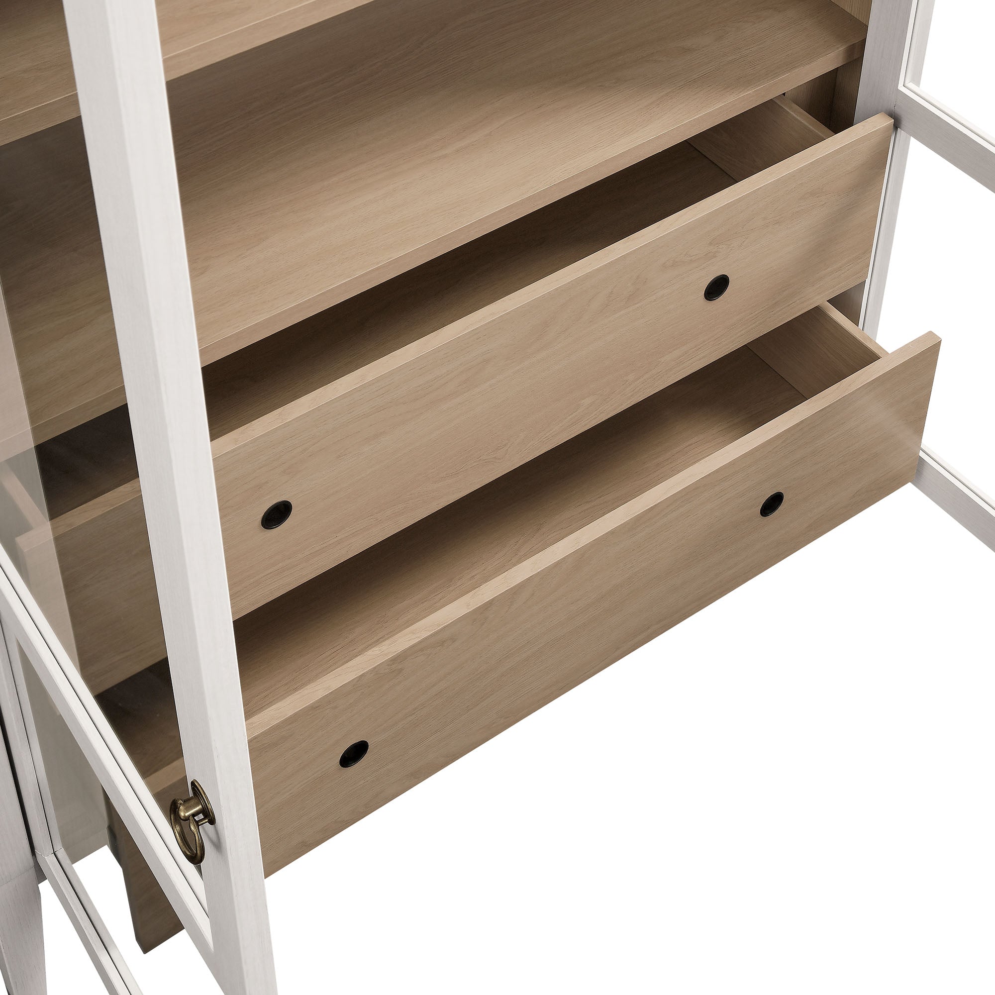 Nolan 74" Tall Arched Storage Display Cabinet by Modway