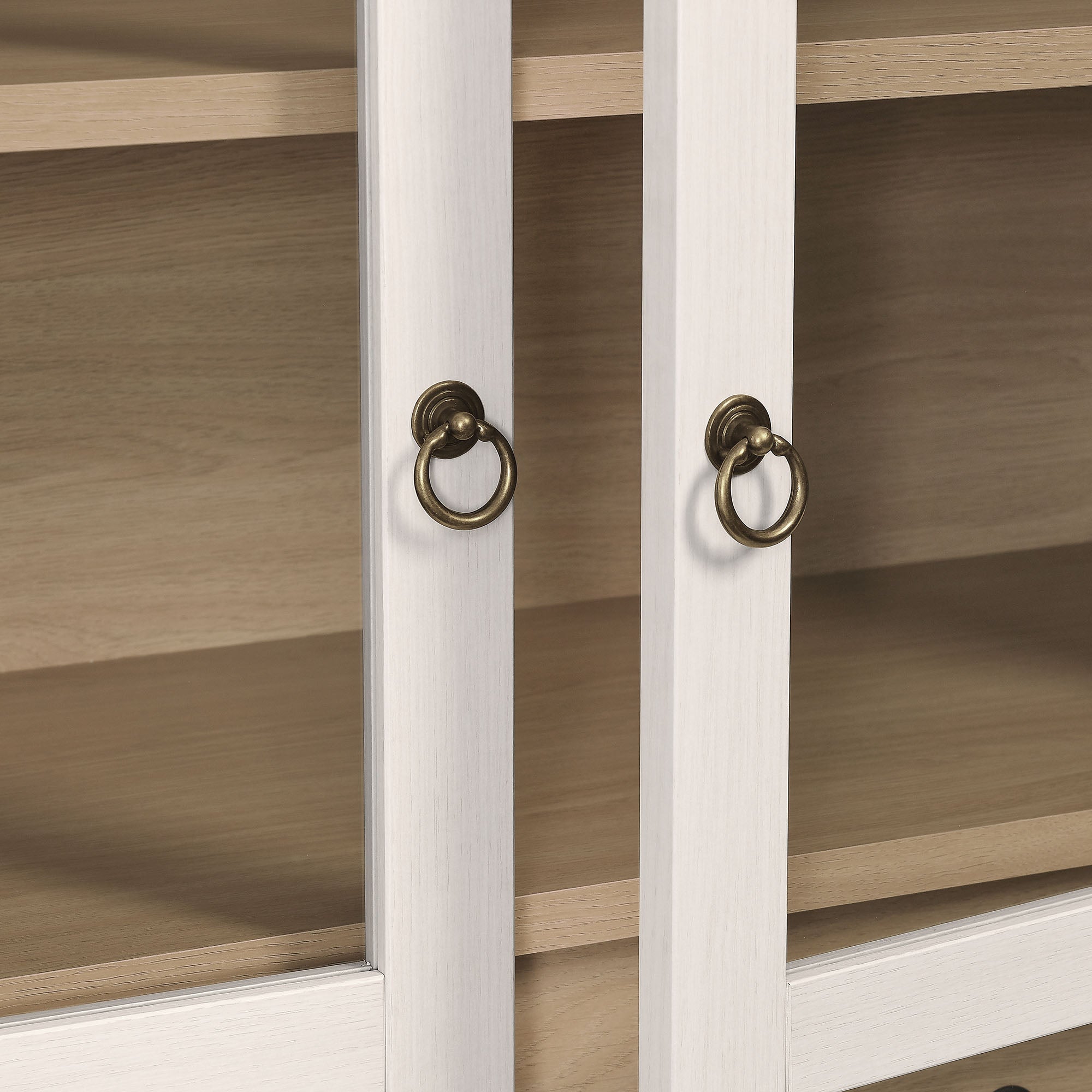 Nolan 74" Tall Arched Storage Display Cabinet by Modway