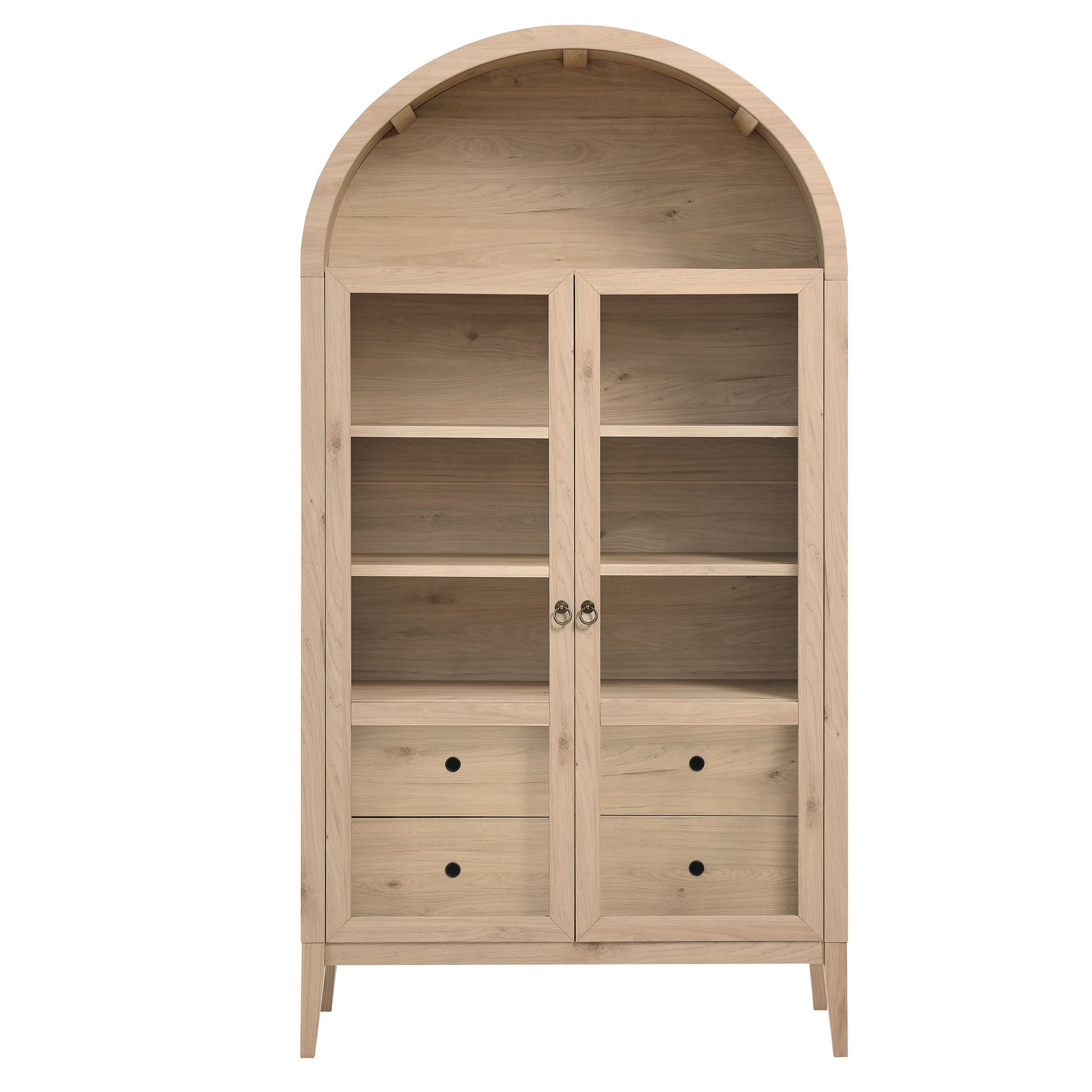 Nolan 74" Tall Arched Storage Display Cabinet by Modway