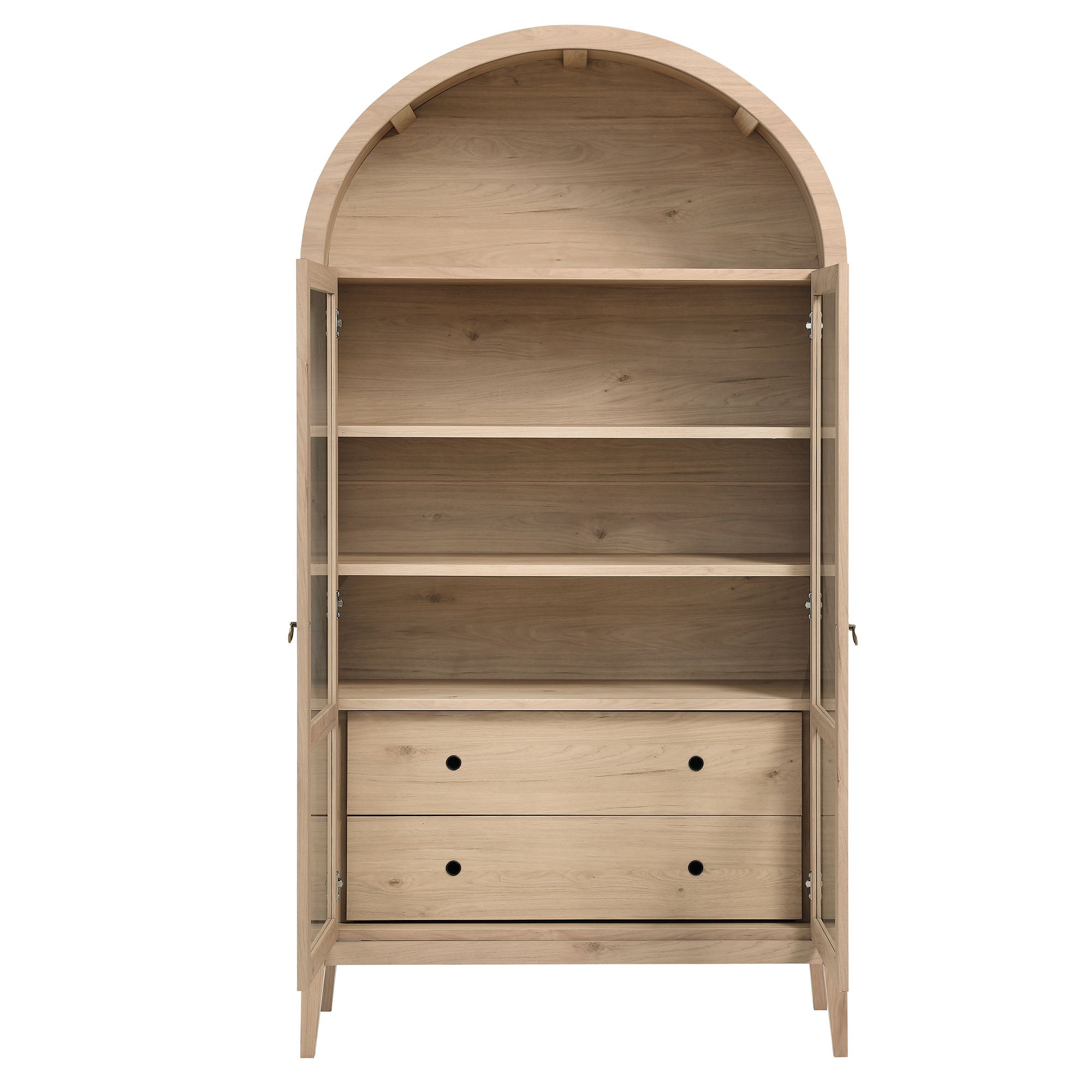 Nolan 74" Tall Arched Storage Display Cabinet by Modway