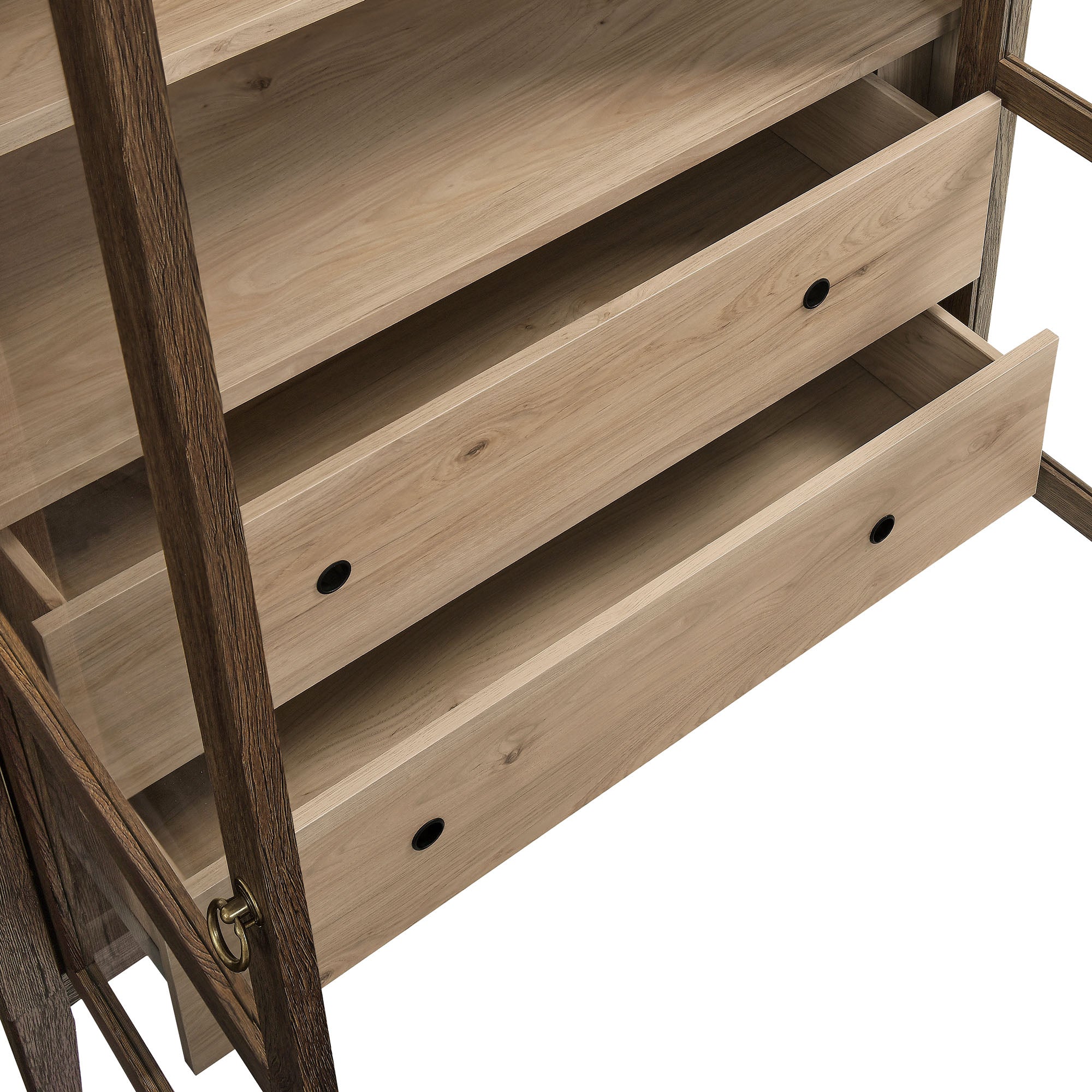 Nolan 74" Tall Arched Storage Display Cabinet by Modway