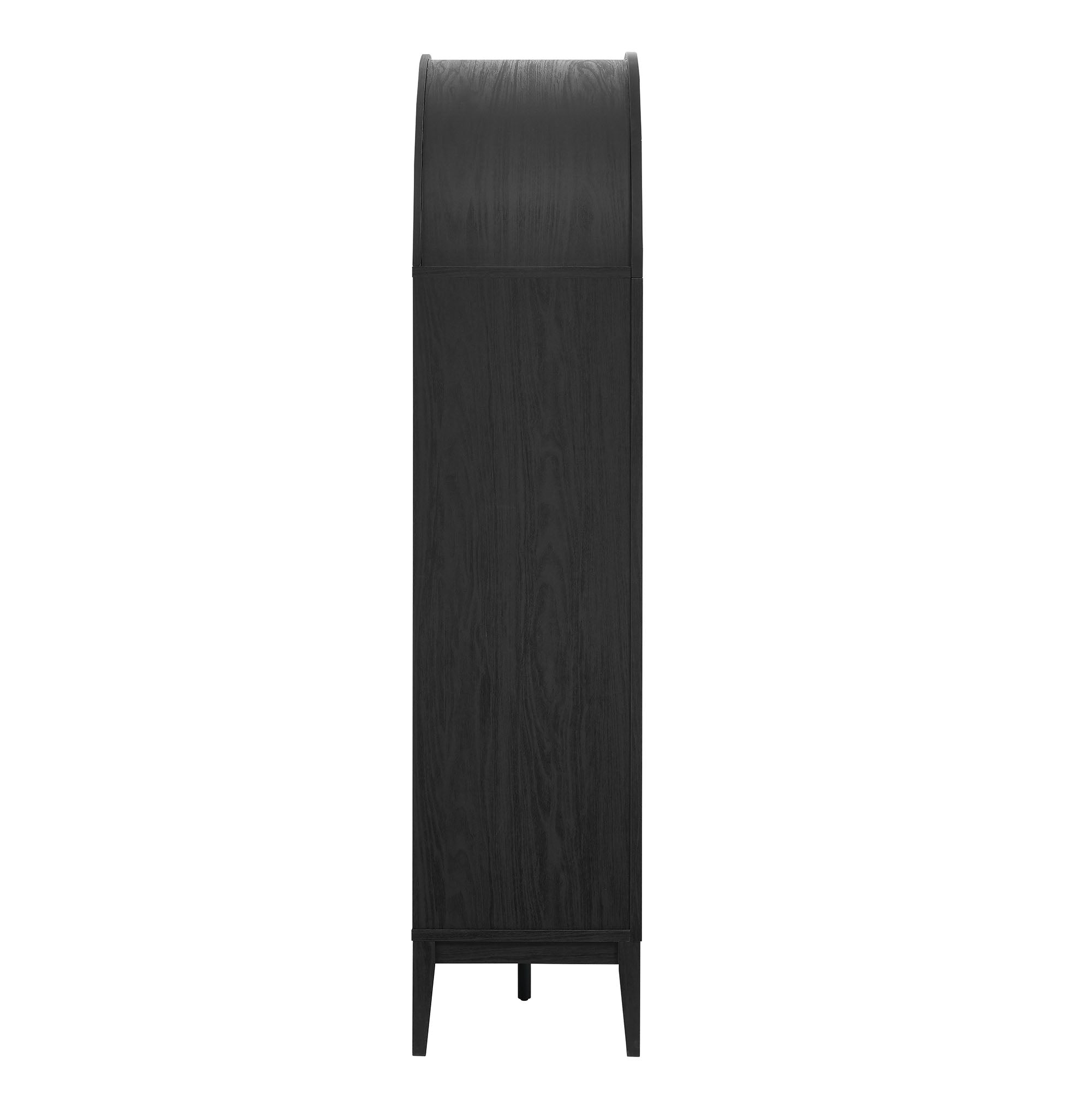 Nolan 74" Tall Arched Storage Display Cabinet Bookshelf by Modway