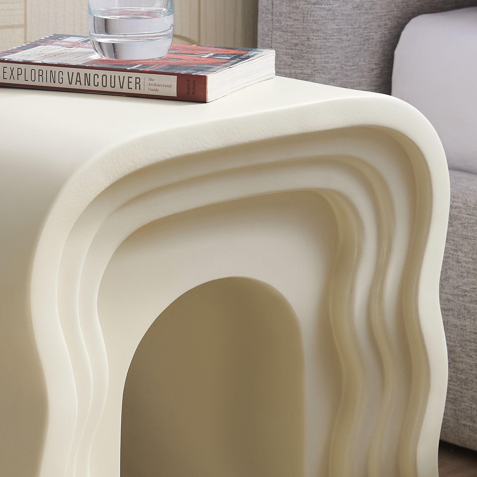 Jorin Squiggle Side Table by Modway