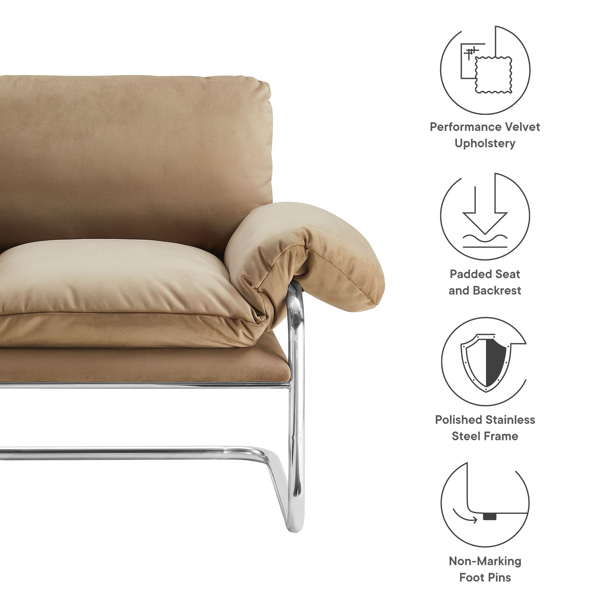 Ansel Accent Chair by Modway