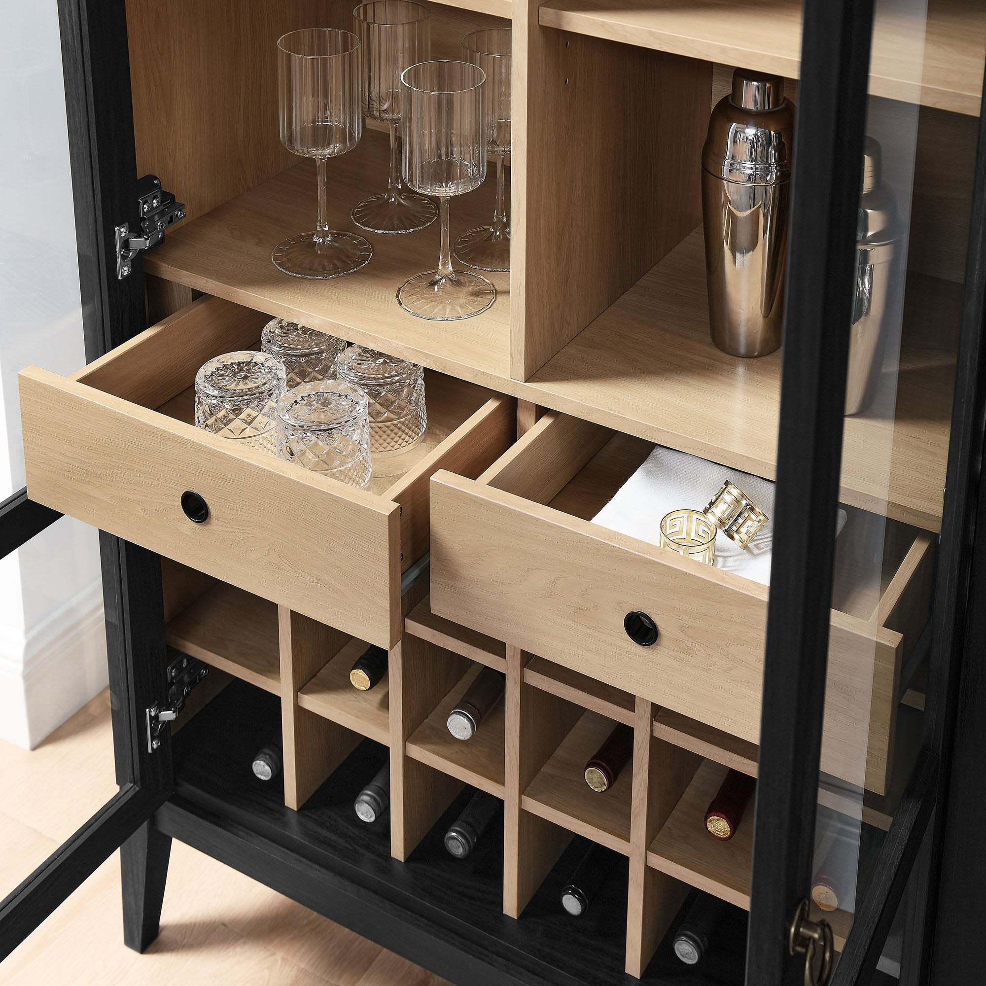 Nolan Arched Bar Cabinet by Modway