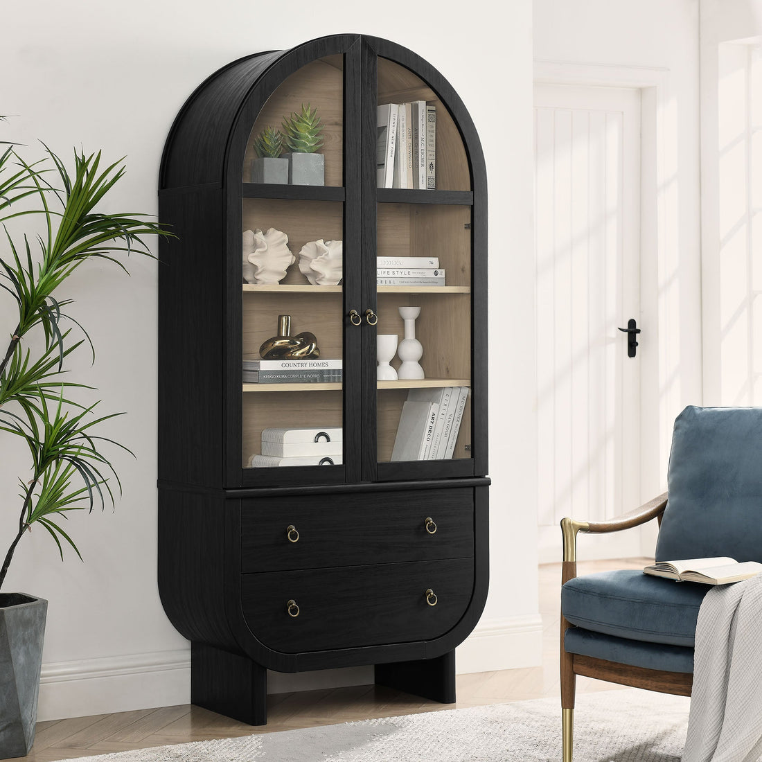 Nyx Arched Display Cabinet by Modway