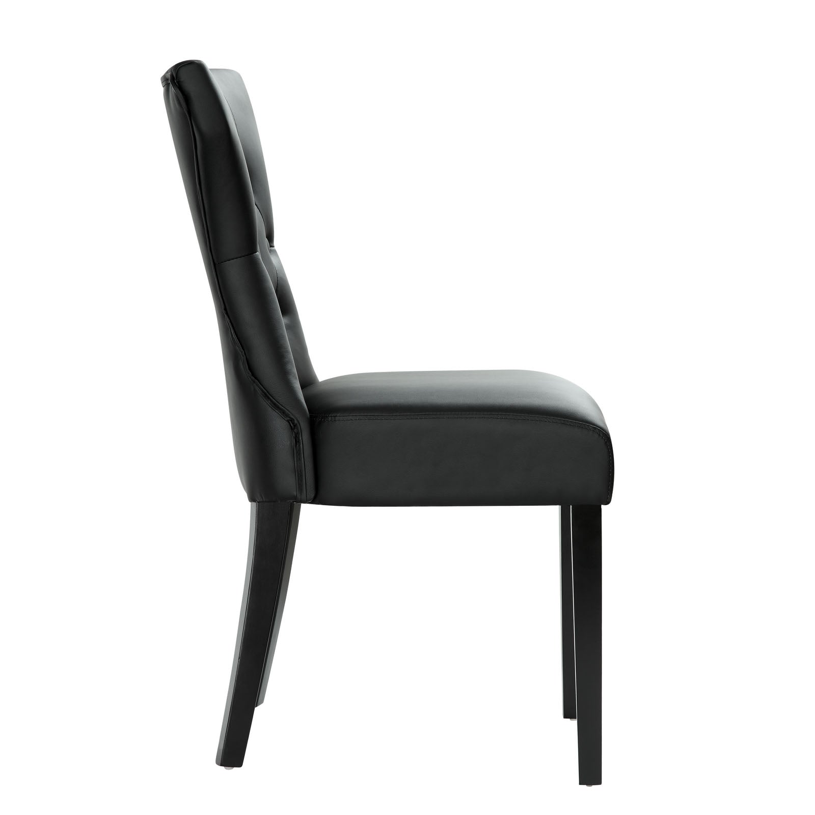 Silhouette Dining Vinyl Side Chair by Modway
