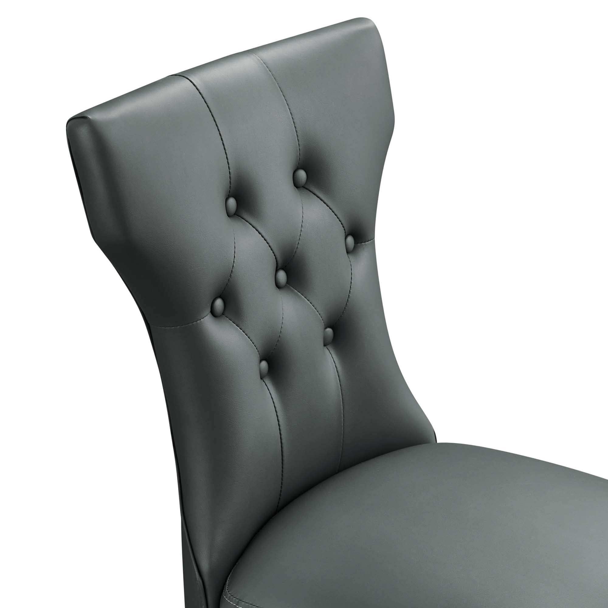 Silhouette Dining Vinyl Side Chair by Modway
