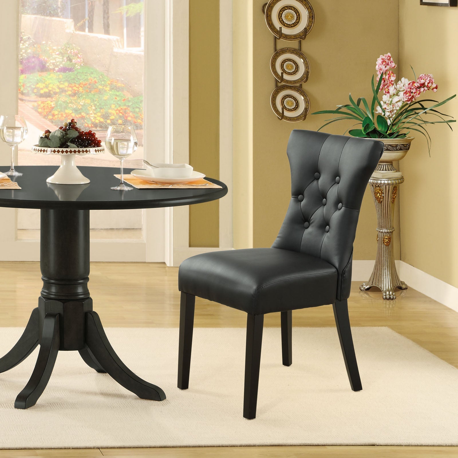 Silhouette Dining Chairs Set of 2 by Modway