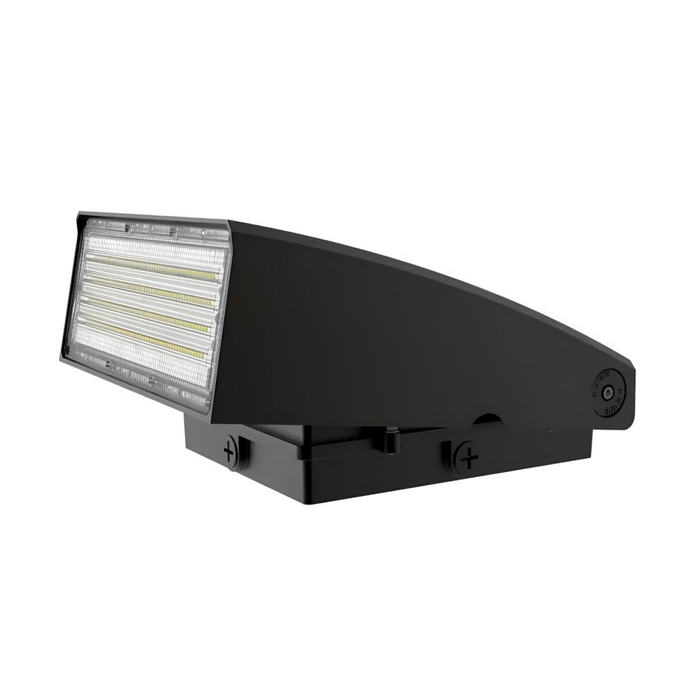 LED Adjustable Wall Pack 45W - 5000K - 5895 Lumens - AC120-277V 0-10V Dimmable - IP66 - UL Listed - DLC Premium Listed - 5 Years Warranty