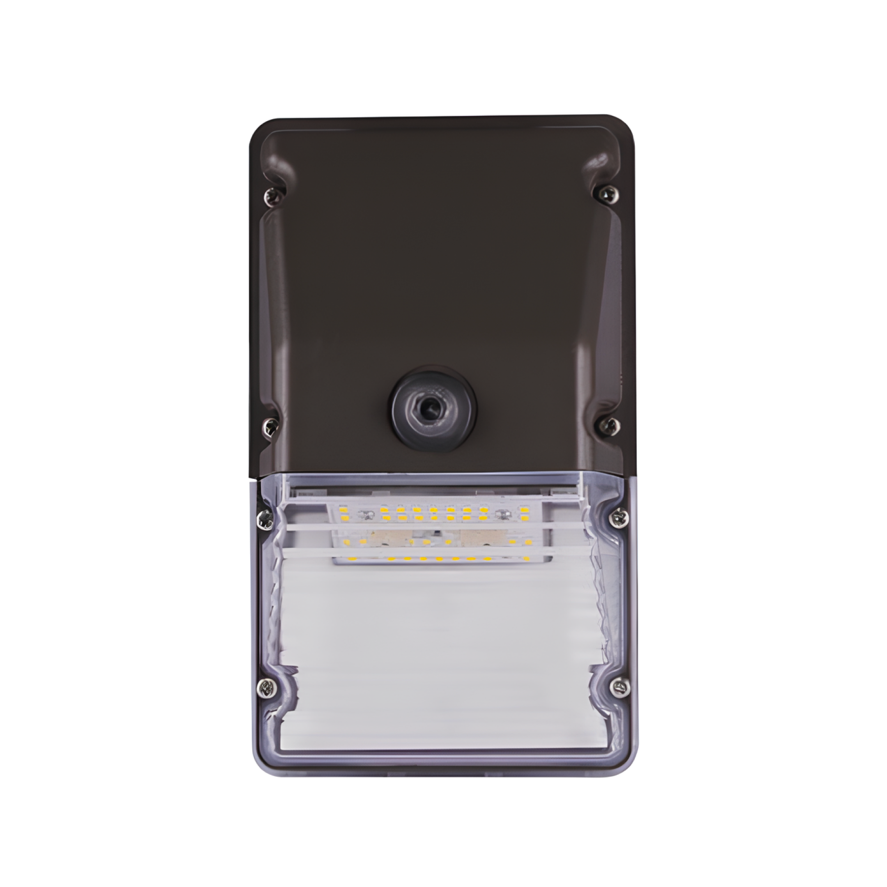 LED Wall Pack Light With Photocell, 25W, 3571 Lumens, 3000K/4000K/5000K CCT Selectable Included Photocell Equivalent, Waterproof Commercial Security Lighting for Warehouses, Garage,ETL Listed