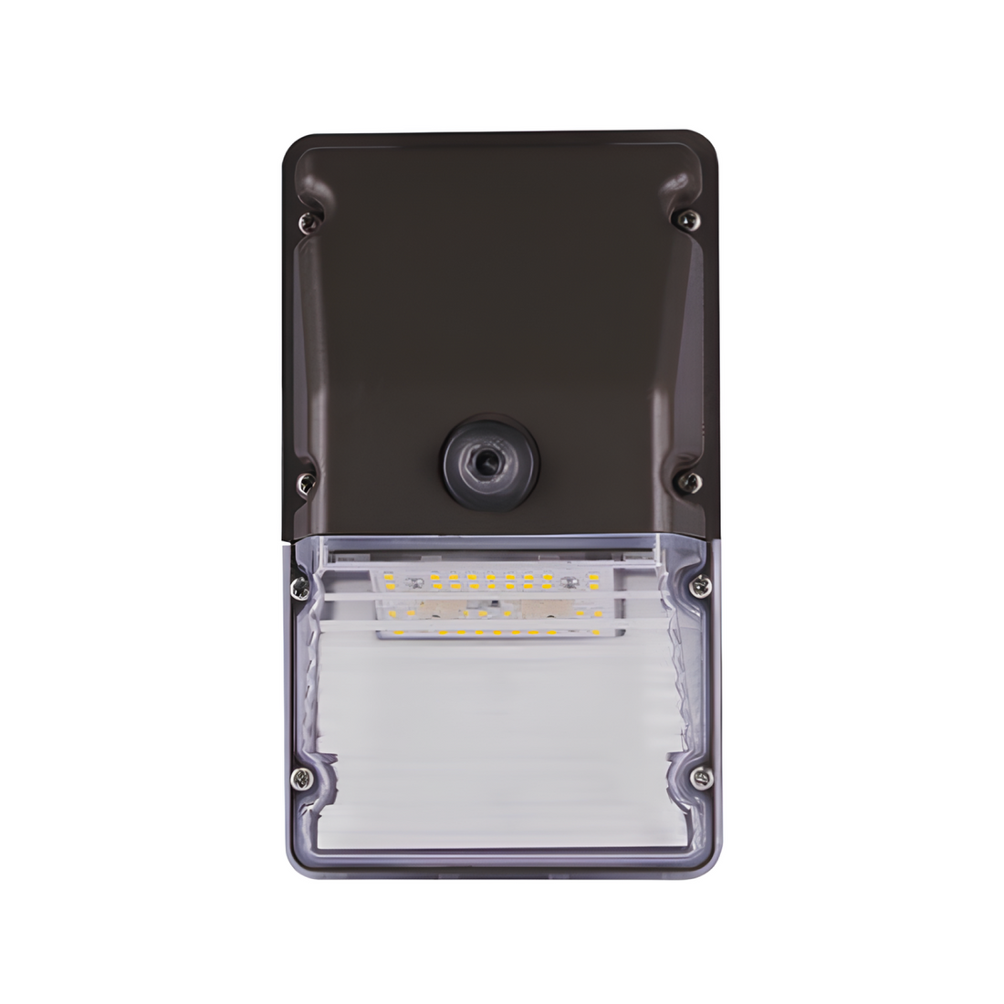 LED Wall Pack Light With Photocell, 25W, 3571 Lumens, 3000K/4000K/5000K CCT Selectable Included Photocell Equivalent, Waterproof Commercial Security Lighting for Warehouses, Garage,ETL Listed