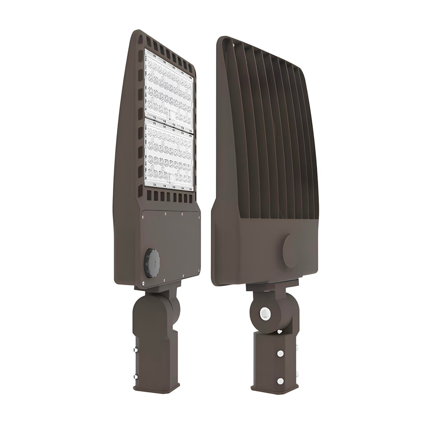 LED Shoebox Light/Area Light - Direct Mount - 100W/150W/200W Wattage Adjustable, 5000K CCT, 0-10V dimmable IP67 Waterproof Rated, 100-347V, 150LM/W, UL, DLC 5.1 Premium