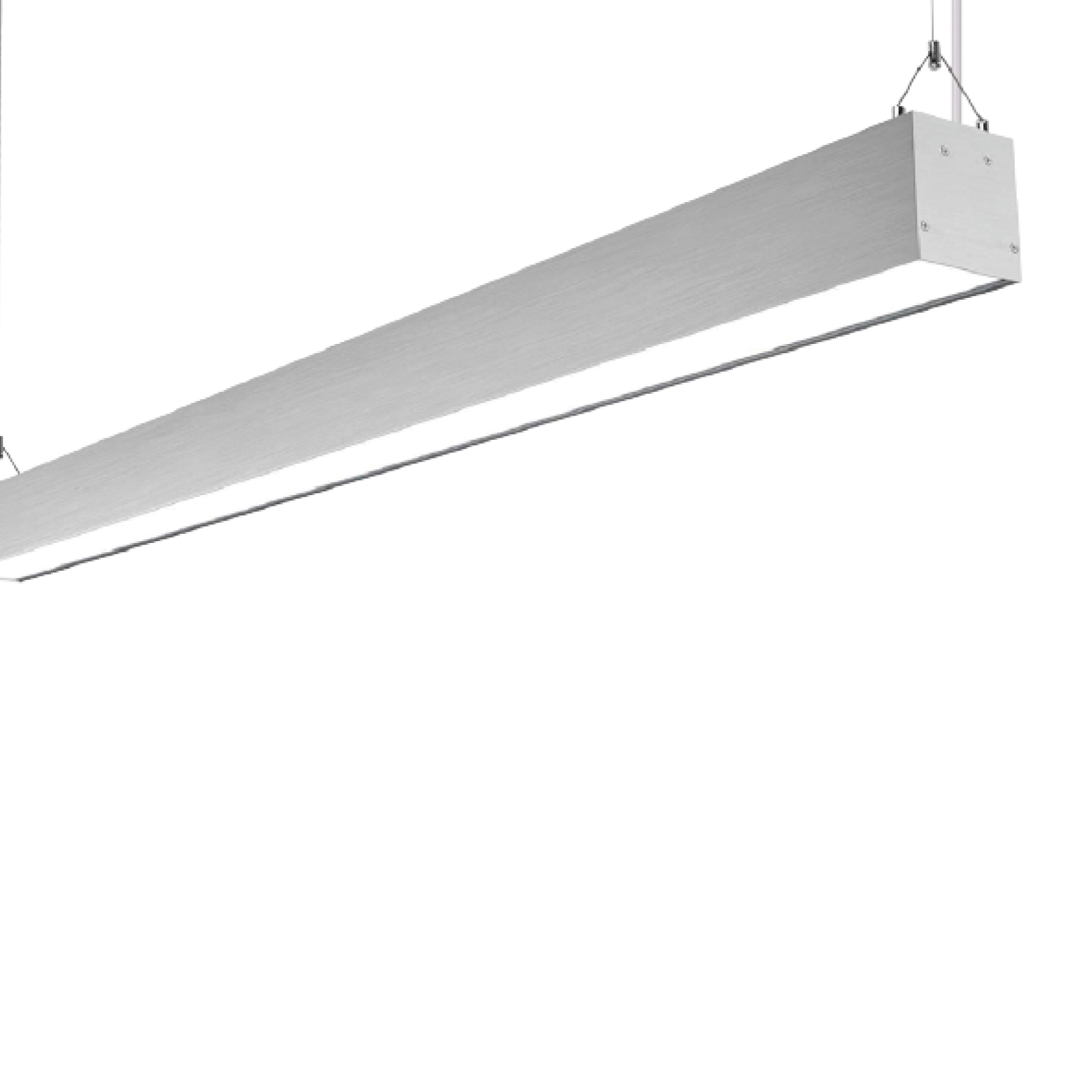 4ft LED Linear Light Up/Down - 40W - Black Finish - 3000K/4000K/5000K Color Changeable - 4400 Lumens, 120-277VAC - 0-10V Dimmable - ETL Listed - 5 Years Warranty 6-Pack