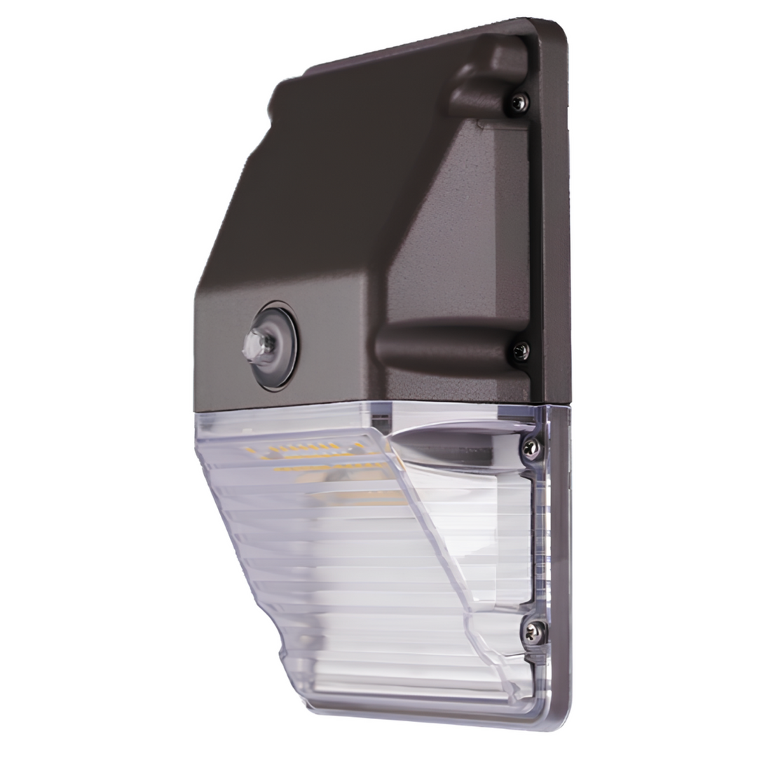 LED Mini Wall Pack Light with Photocell - 10W - 5000K - AC120-277V (Included Photocell)