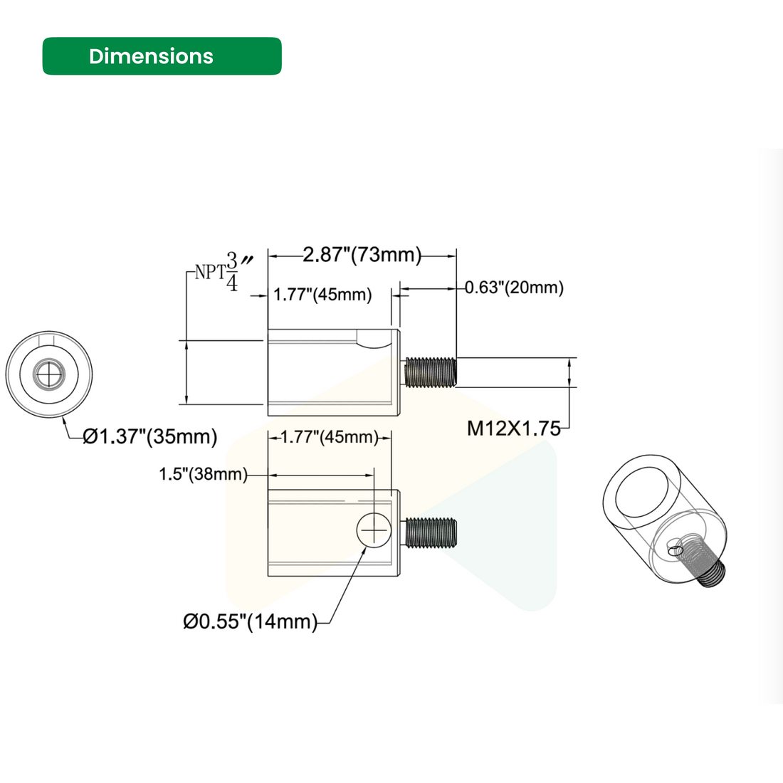 Pendant Adaptor for High Voltage Driver